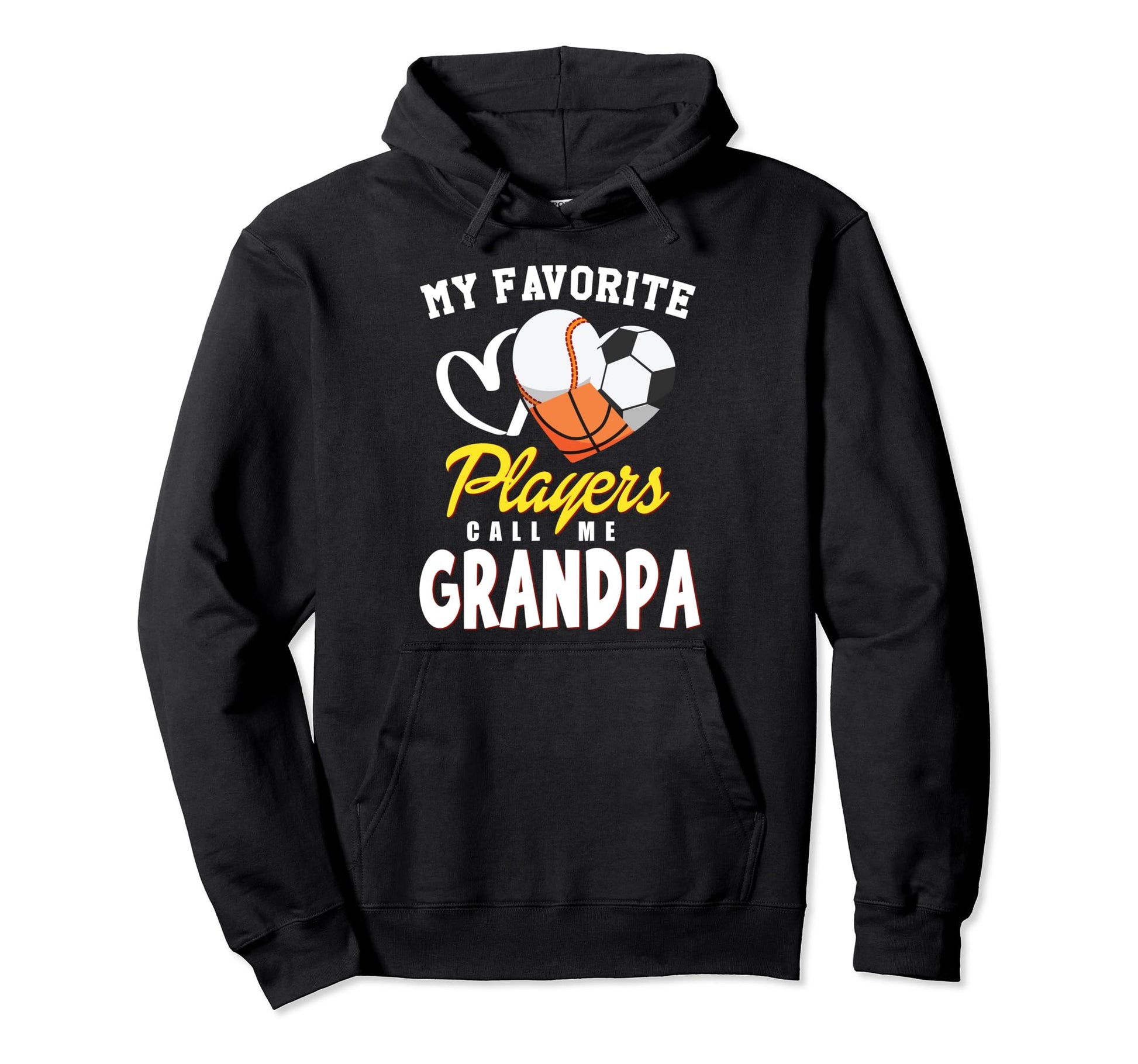 My Favorite Players Baseball Soccer Hoodie - Novelty Apparel Unisex - T-Shirt, Sweatshirt, Hoodie