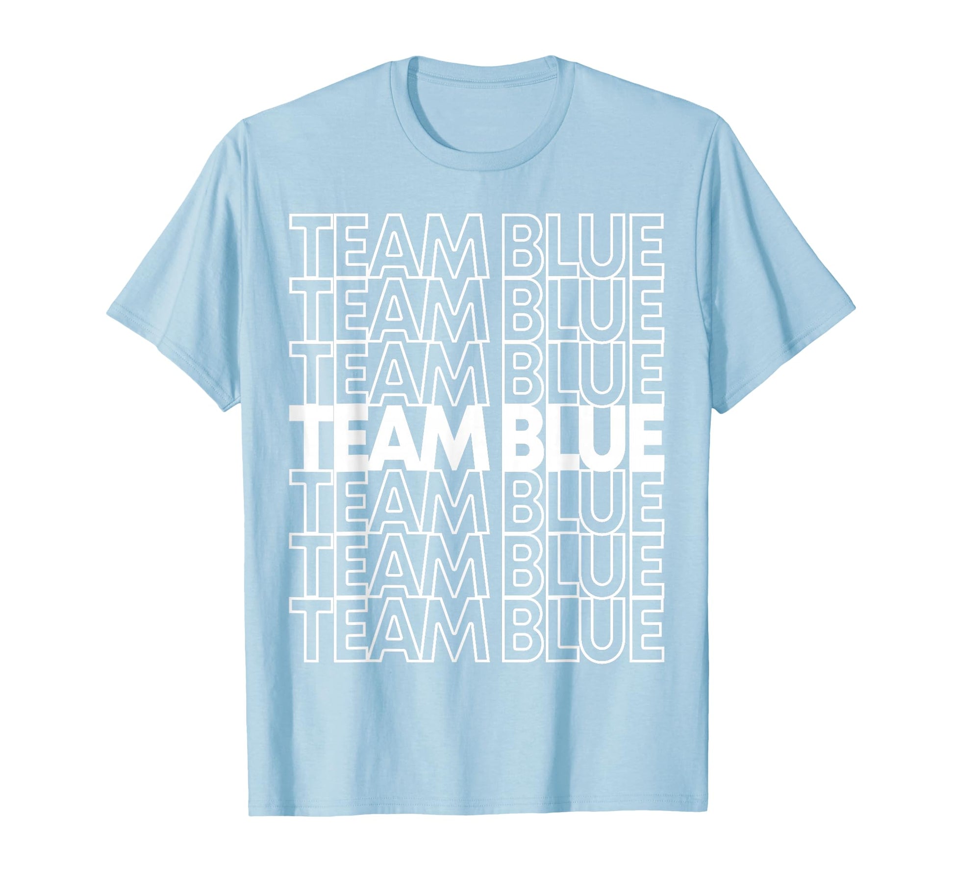 Team Blue School Spirit T-Shirt - Fun Novelty Design Men Women - T-Shirt, Sweatshirt, Hoodie