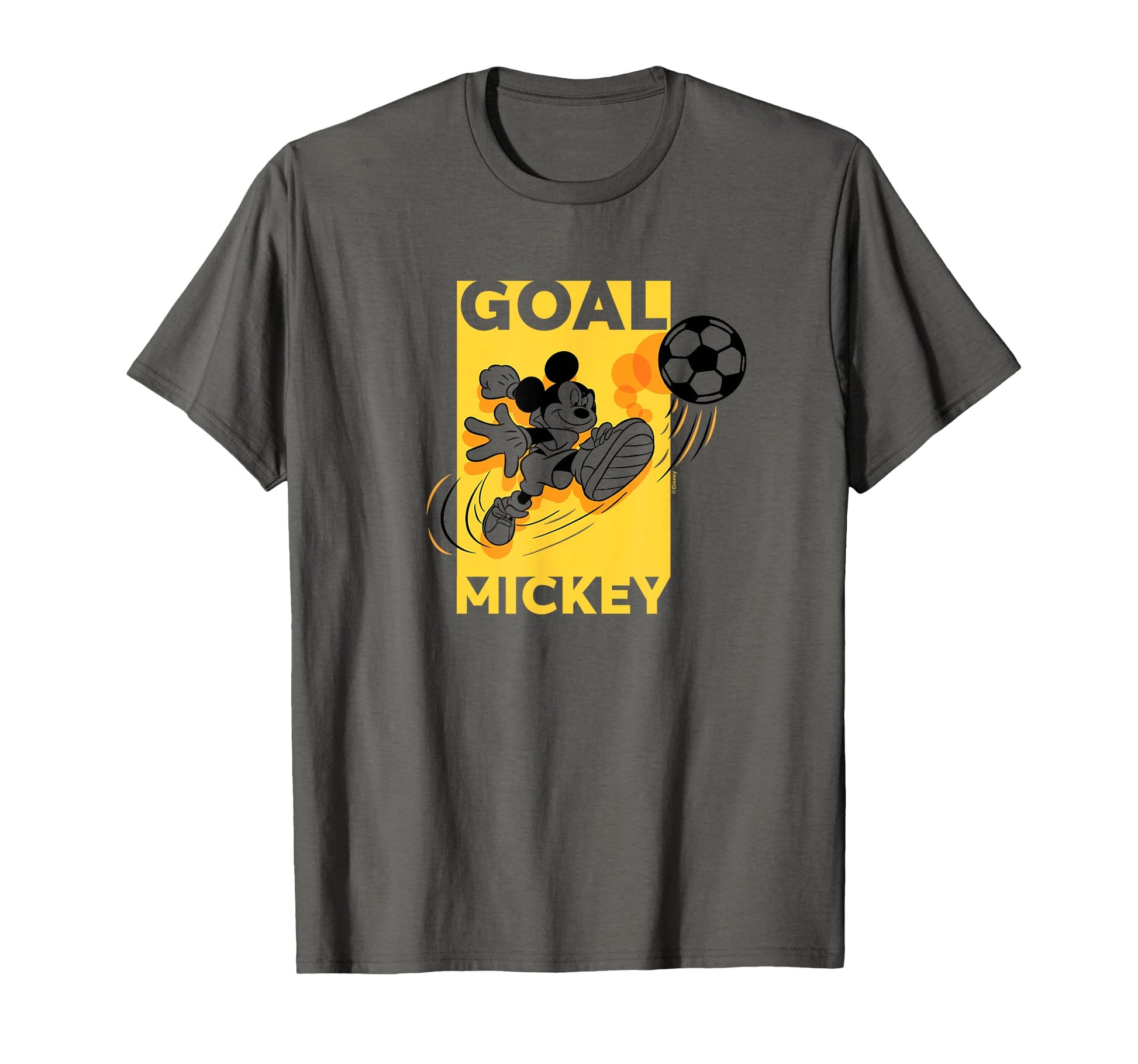 Mickey Playing Soccer Goal T-Shirt - Minimalist Print Men Women - T-Shirt, Sweatshirt, Hoodie