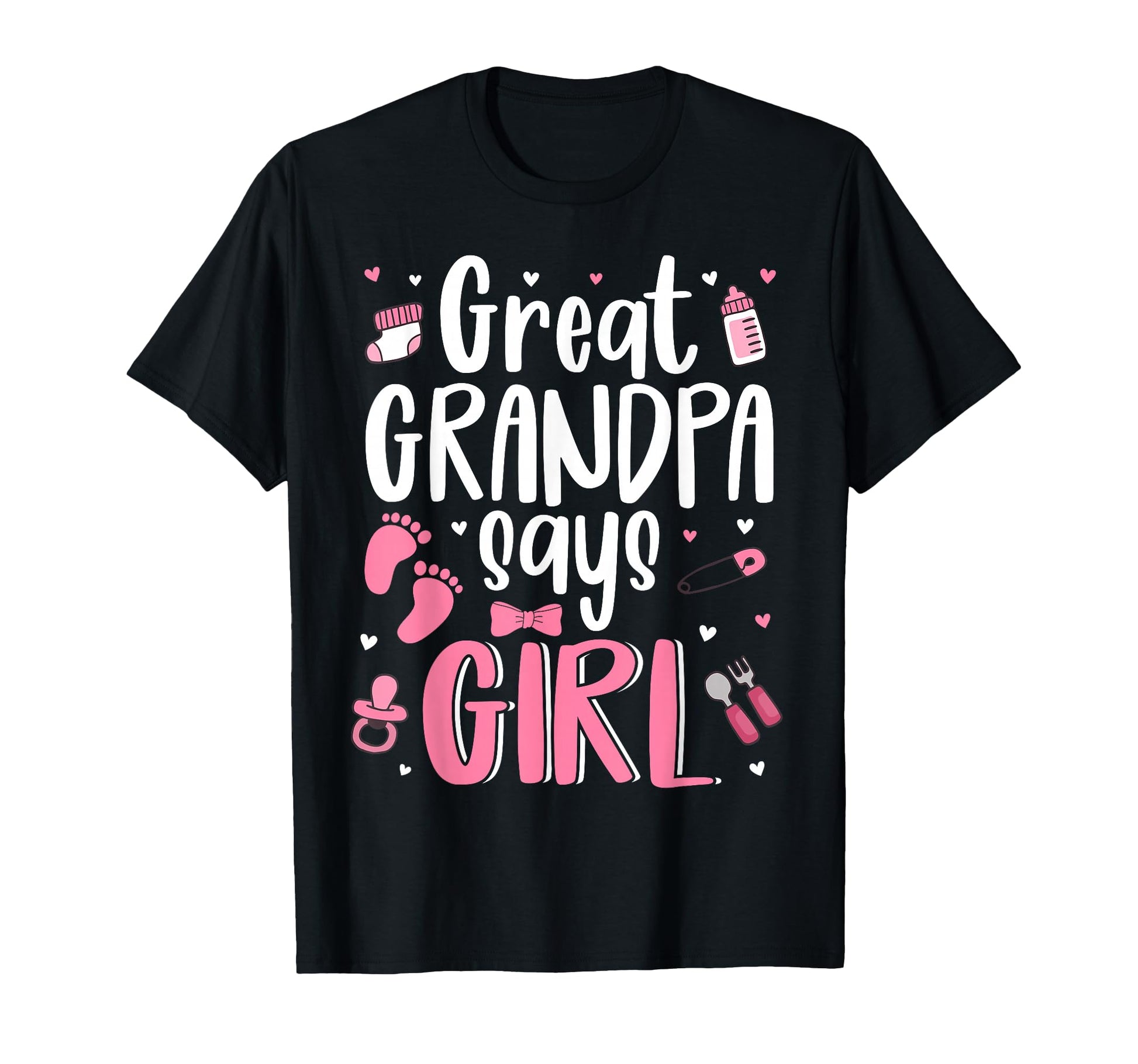Great Grandpa Says Family 2026 T-Shirt - Casual Everyday Wear for Adults - T-Shirt, Sweatshirt, Hoodie