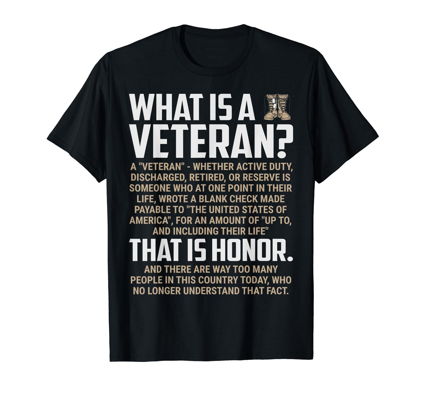 What Is Veteran Patriotic Retired Military T-Shirt - Graphic Print Unisex - T-Shirt, Sweatshirt, Hoodie