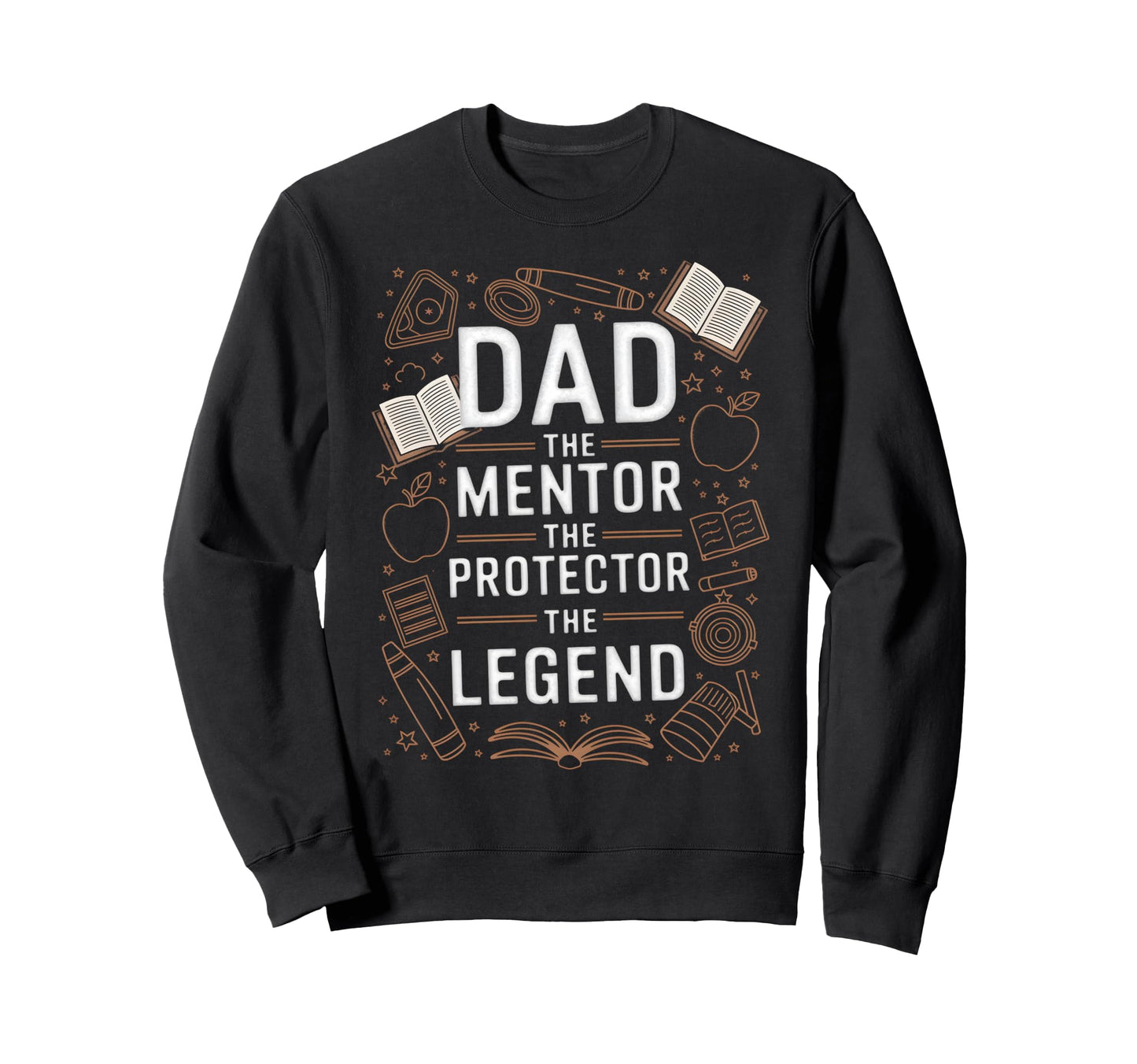 Dad Mentor Protector Legend Usa Sweatshirt - Streetwear Style for Adults - T-Shirt, Sweatshirt, Hoodie