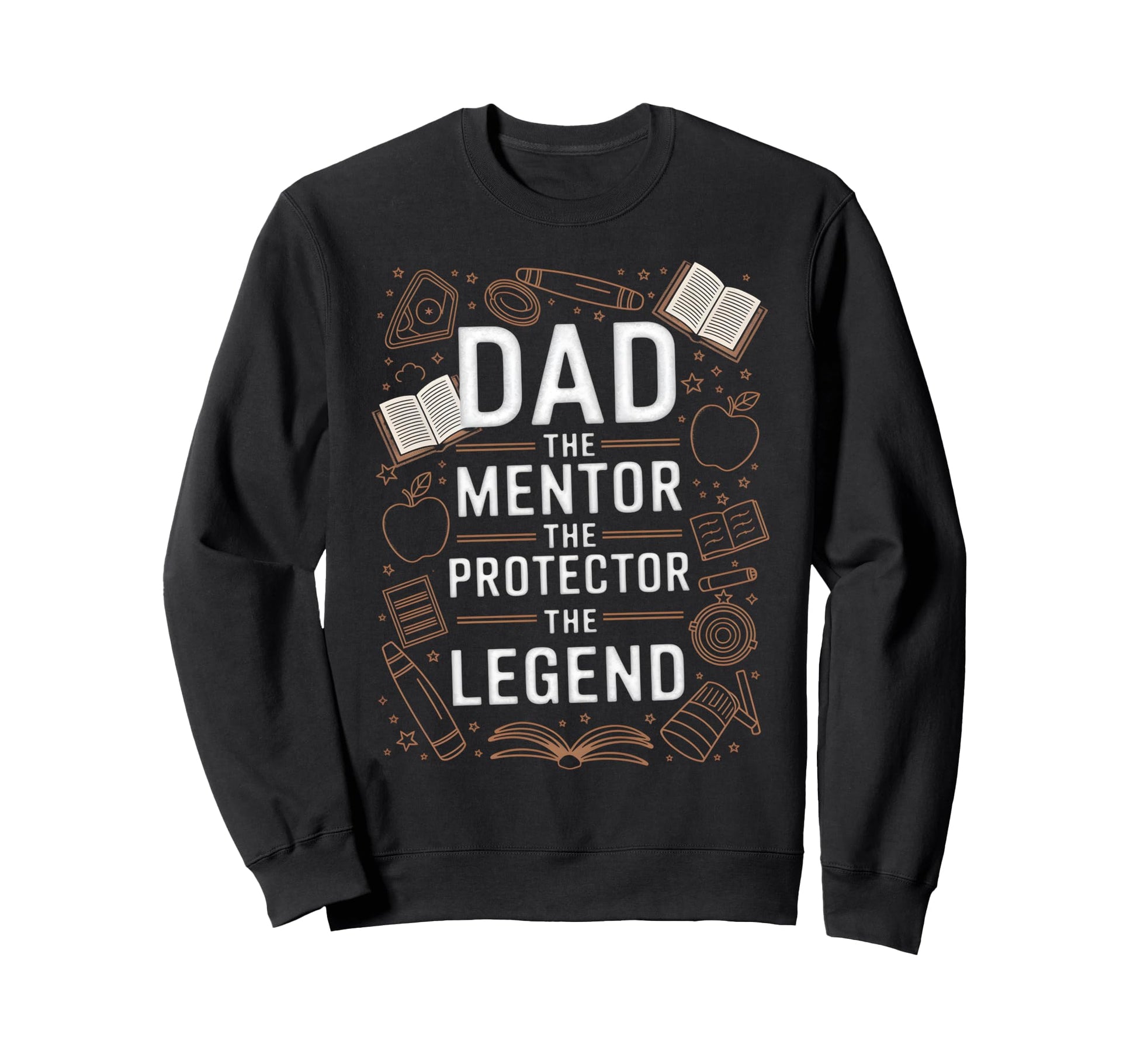 Dad Mentor Protector Legend Usa Sweatshirt - Streetwear Style for Adults - T-Shirt, Sweatshirt, Hoodie