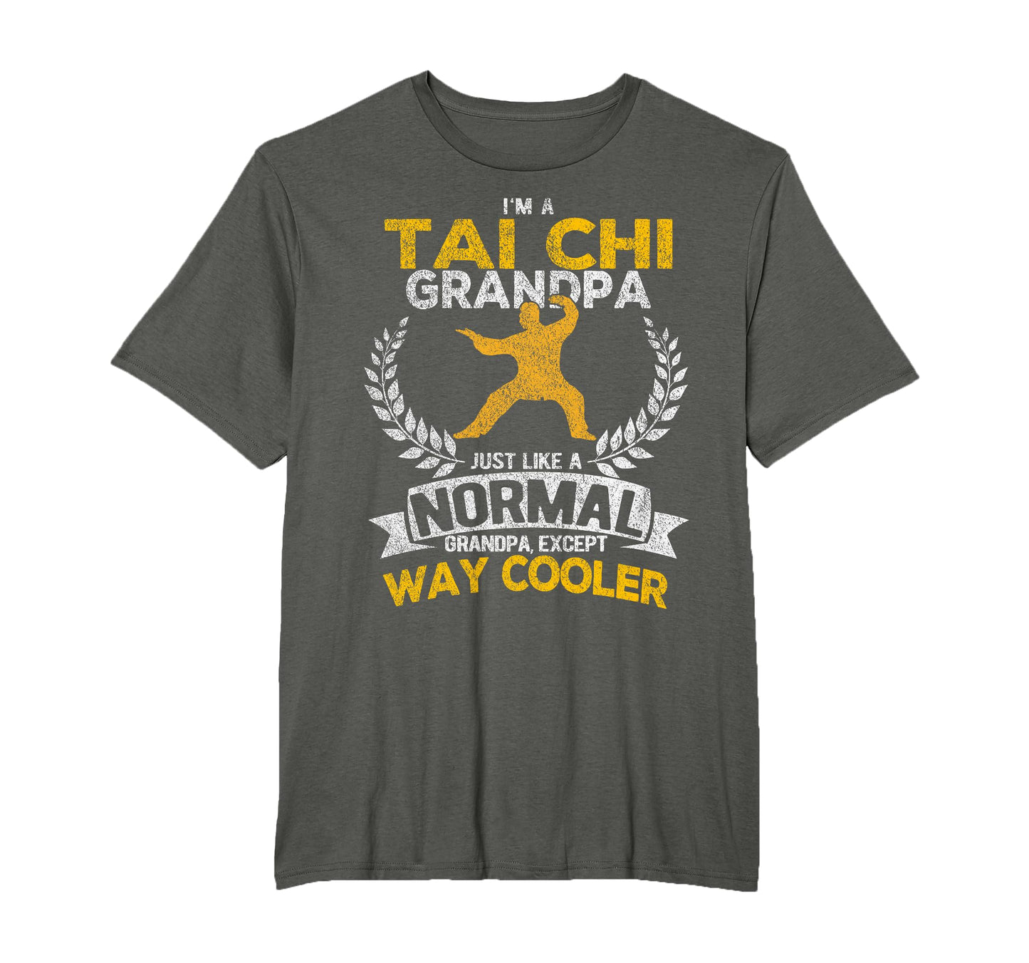 Funny Tai Chi Grandpa Chinese Martial T-Shirt - Minimalist Print Men Women - T-Shirt, Sweatshirt, Hoodie