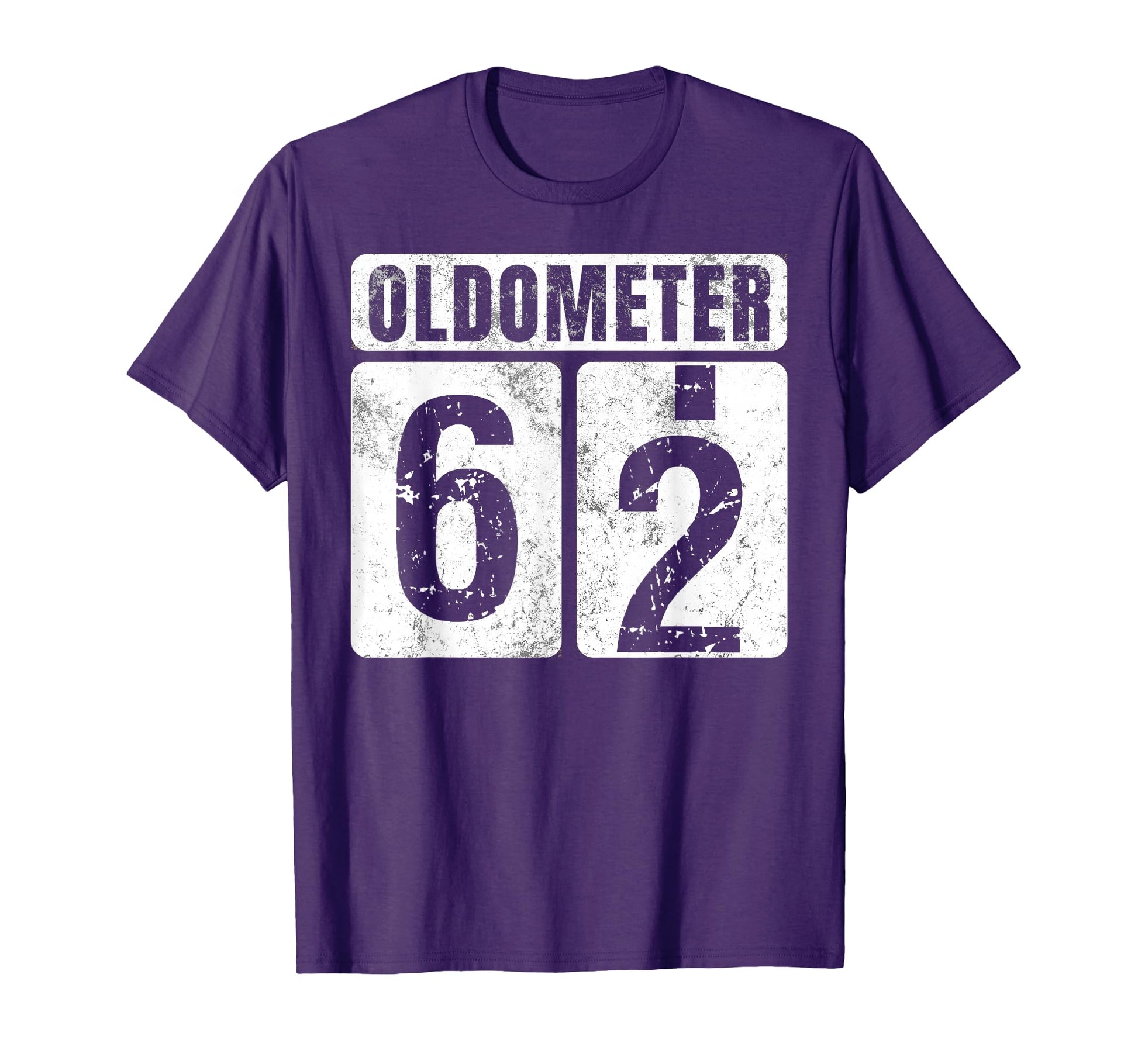 Oldometer 62 Funny 62Nd Birthday Gift T-Shirt - Novelty Apparel Men Women - T-Shirt, Sweatshirt, Hoodie