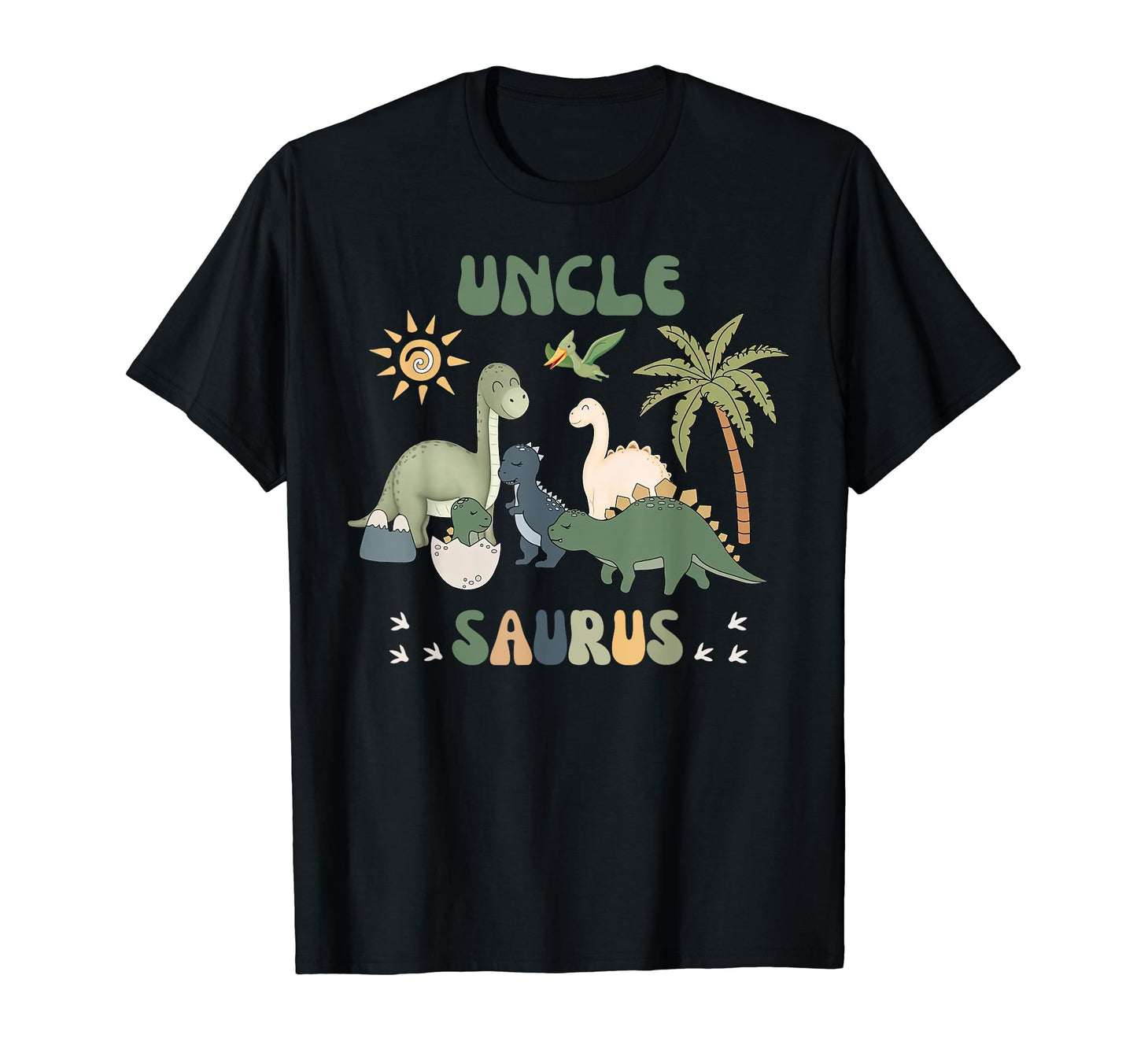 Unclesaurus T Rex Dinosaur Uncle T-Shirt - Casual Everyday Wear for Adults - T-Shirt, Sweatshirt, Hoodie