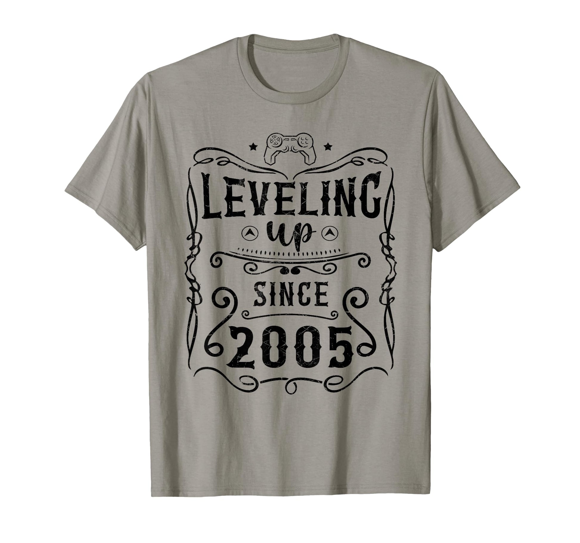 Born 2005 Leveling Up Since 2005 T-Shirt - Streetwear Style for Adults - T-Shirt, Sweatshirt, Hoodie