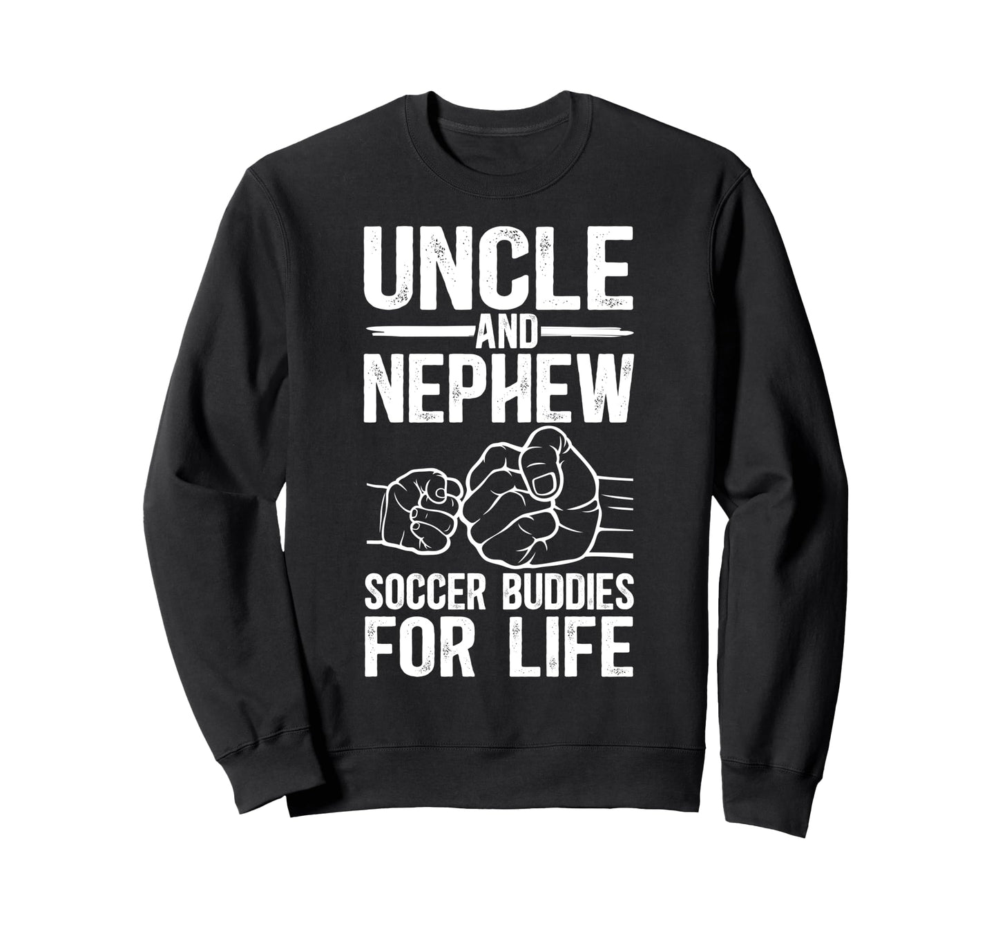 Soccer Uncle And Nephew Soccer Sweatshirt - Custom Art Print Men Women - T-Shirt, Sweatshirt, Hoodie