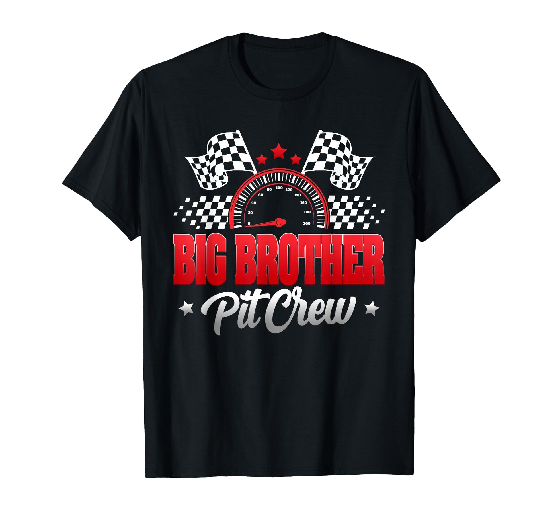 Big Brother Pit Crew Race Car T-Shirt - Casual Everyday Wear Unisex - T-Shirt, Sweatshirt, Hoodie