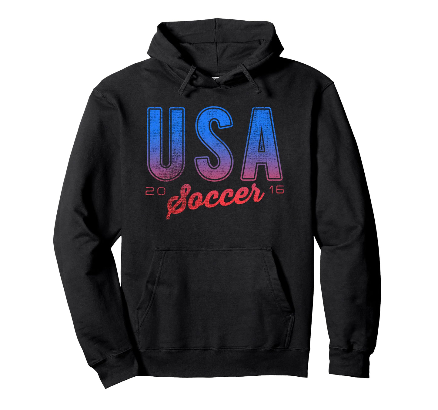 Trendy Usa Soccer Hoodie - Minimalist Print Unisex - T-Shirt, Sweatshirt, Hoodie