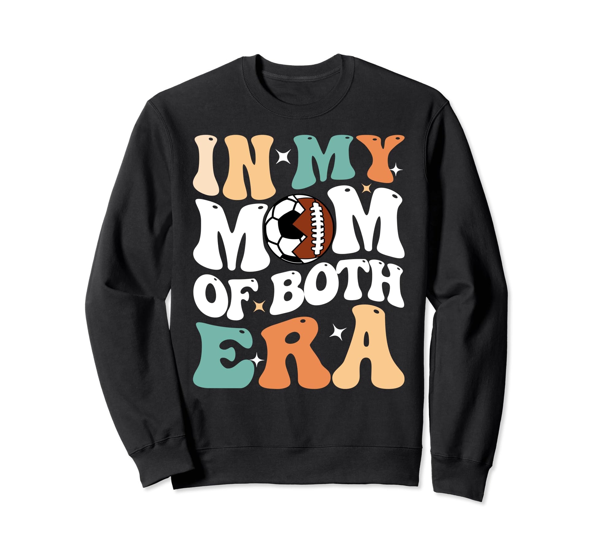 My Mom Both Era Funny Soccer Sweatshirt - Novelty Apparel for Adults - T-Shirt, Sweatshirt, Hoodie