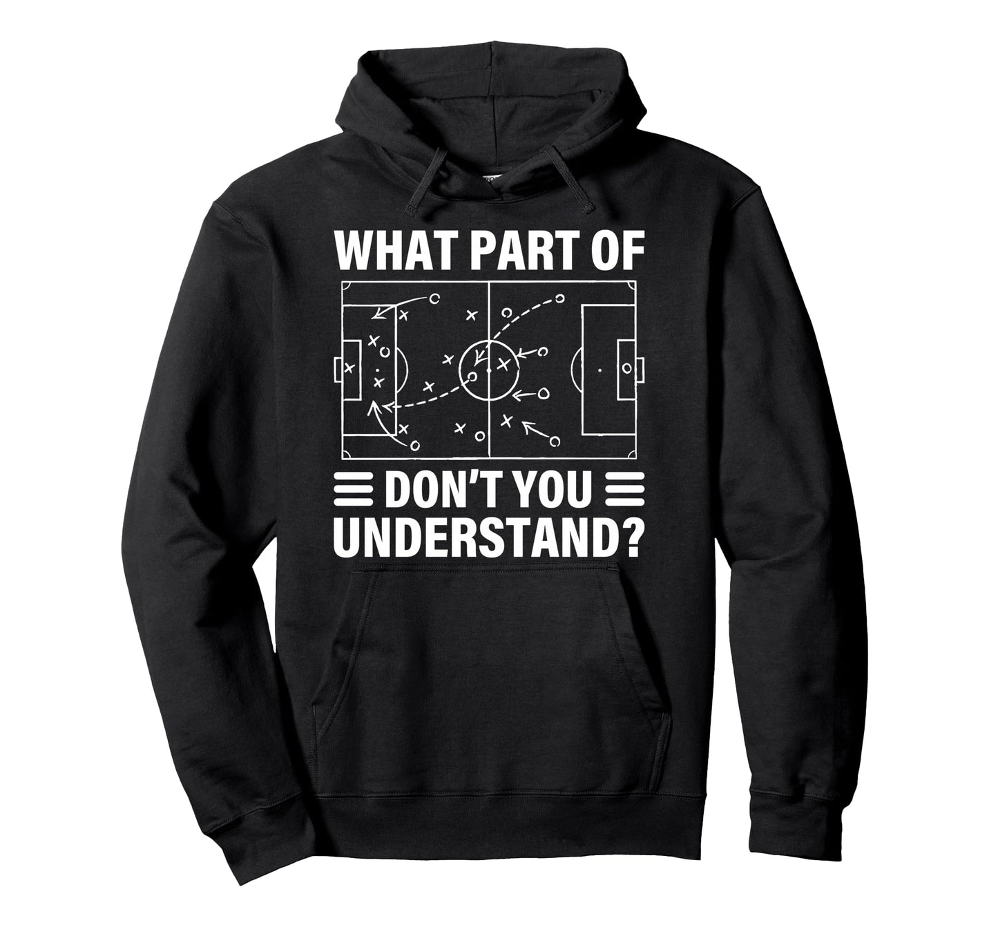 Funny What Part Soccer Dont You Hoodie - Custom Art Print Men Women - T-Shirt, Sweatshirt, Hoodie