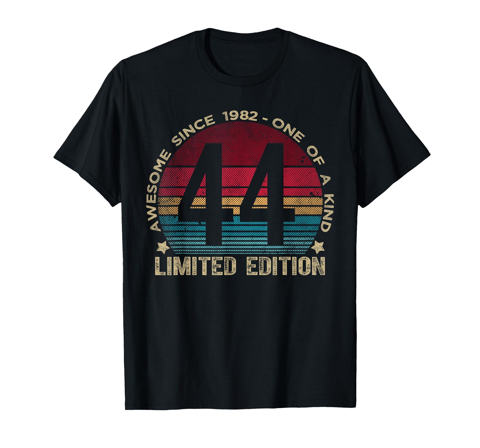 44 Year Old Gifts 1982 44Th Birthday T-Shirt - Novelty Apparel for Adults - T-Shirt, Sweatshirt, Hoodie