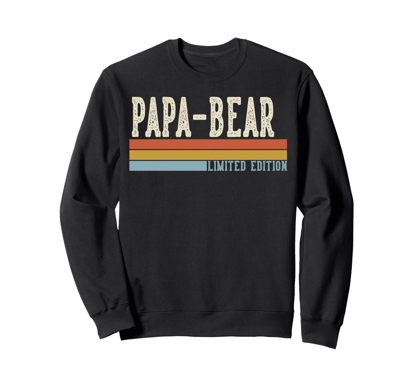 Papa Bear Grandpa Fathers Day Sweatshirt - Unique Graphic Unisex - T-Shirt, Sweatshirt, Hoodie