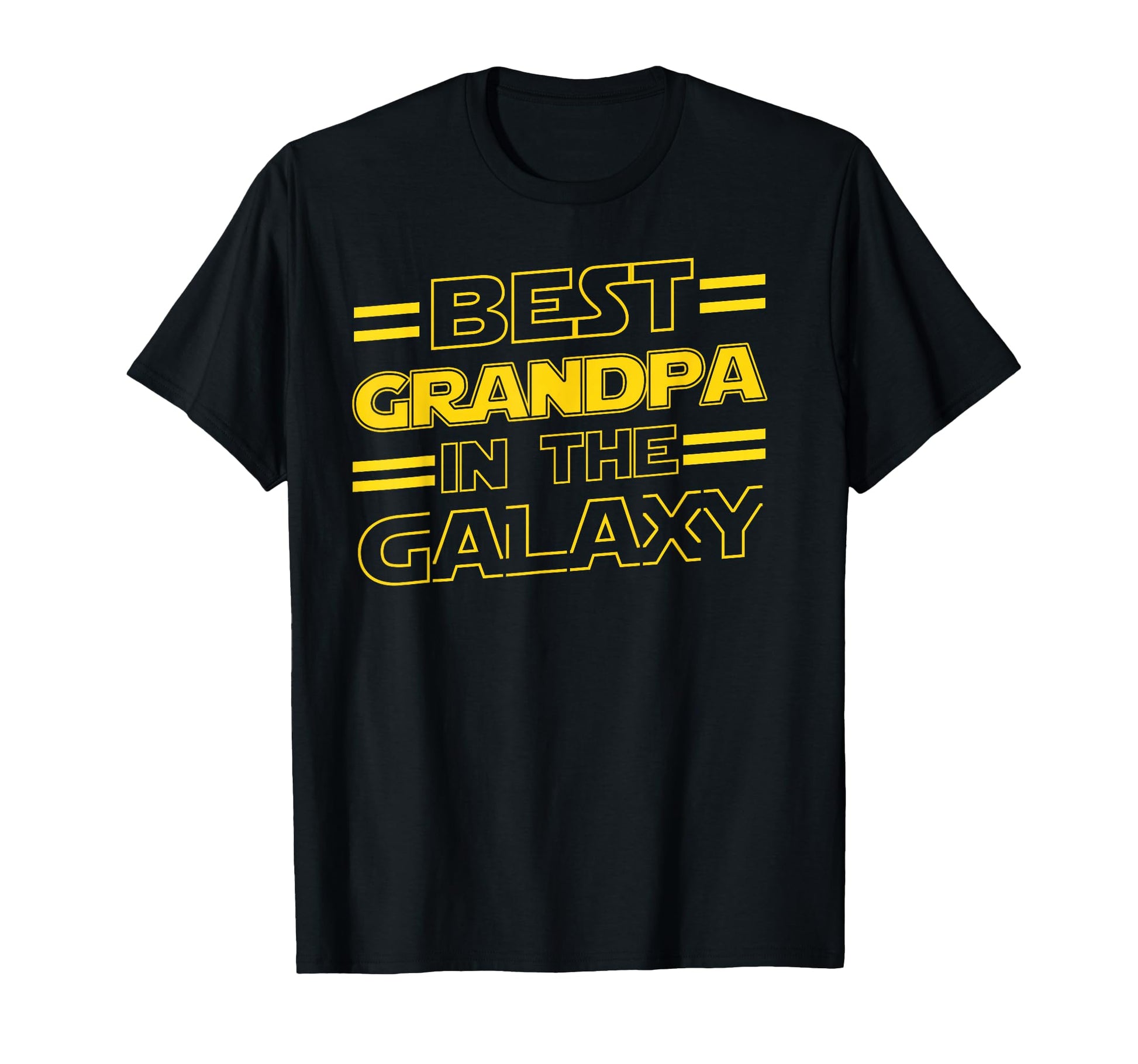 Best Grandpa Galaxy Funny Fathers Day T-Shirt - Custom Art Print Unisex - T-Shirt, Sweatshirt, Hoodie