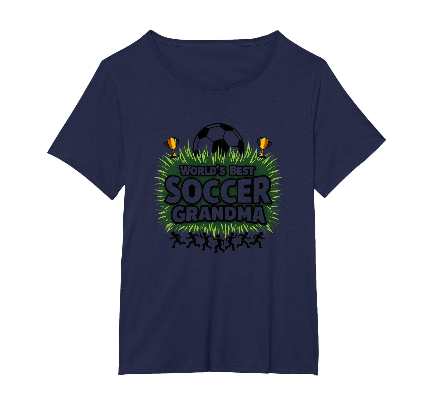 Worlds Best Soccer Grandma Champion Womens T-Shirt - Unique Graphic Unisex - T-Shirt, Sweatshirt, Hoodie