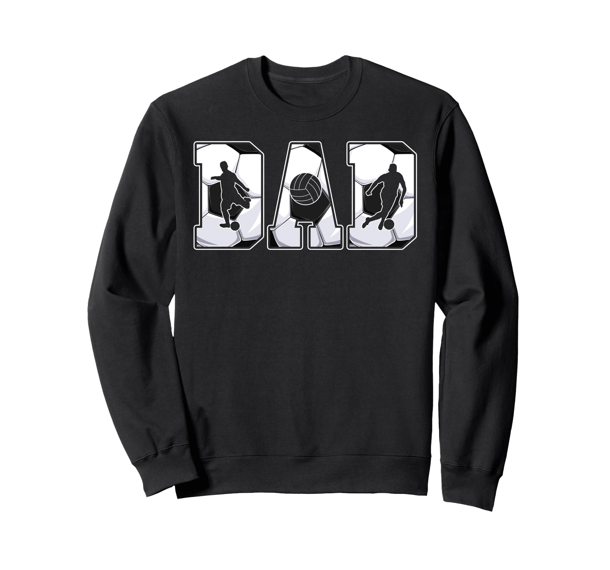 Soccer Dad Daddy Father Happy Sweatshirt - Aesthetic Graphic Men Women - T-Shirt, Sweatshirt, Hoodie
