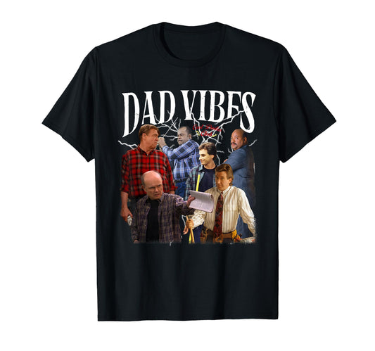 90S Dad Vibes Funny Dad Fathers Day T-Shirt - Casual Everyday Wear Unisex - T-Shirt, Sweatshirt, Hoodie