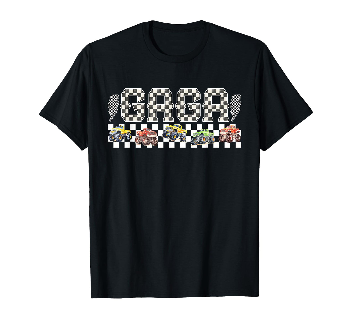 Gaga Monster Truck Family Crew T-Shirt - Unique Graphic for Adults - T-Shirt, Sweatshirt, Hoodie