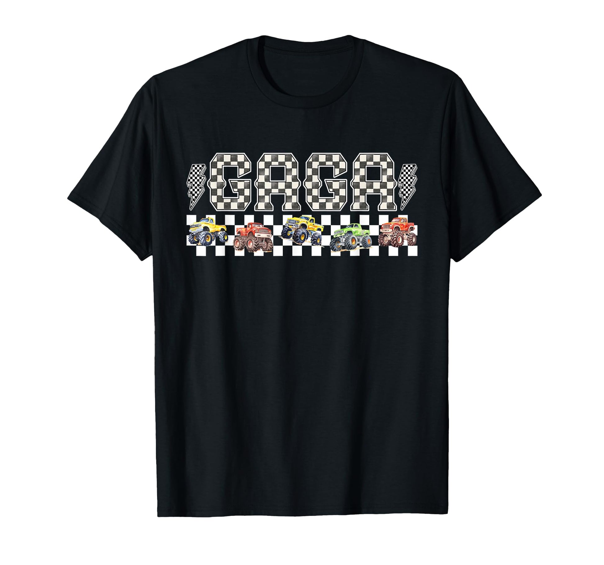 Gaga Monster Truck Family Crew T-Shirt - Unique Graphic for Adults - T-Shirt, Sweatshirt, Hoodie
