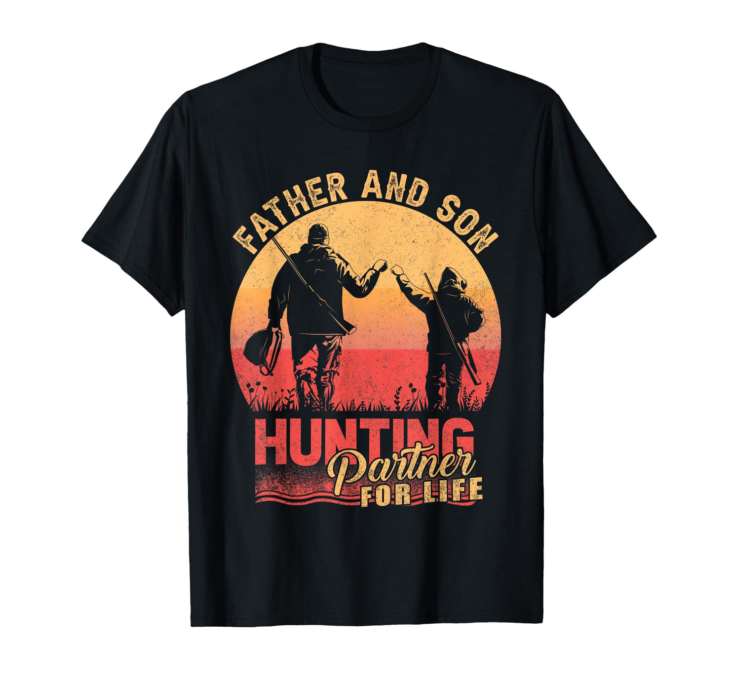 Father And Son Hunting Partners T-Shirt - Casual Everyday Wear Unisex - T-Shirt, Sweatshirt, Hoodie