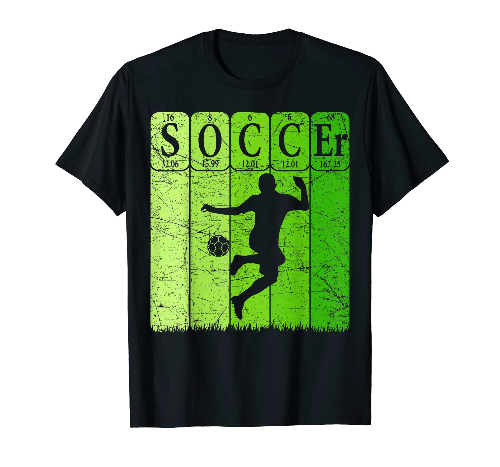 Soccer Periodic Table Elements Soccer T-Shirt - Aesthetic Graphic Unisex - T-Shirt, Sweatshirt, Hoodie