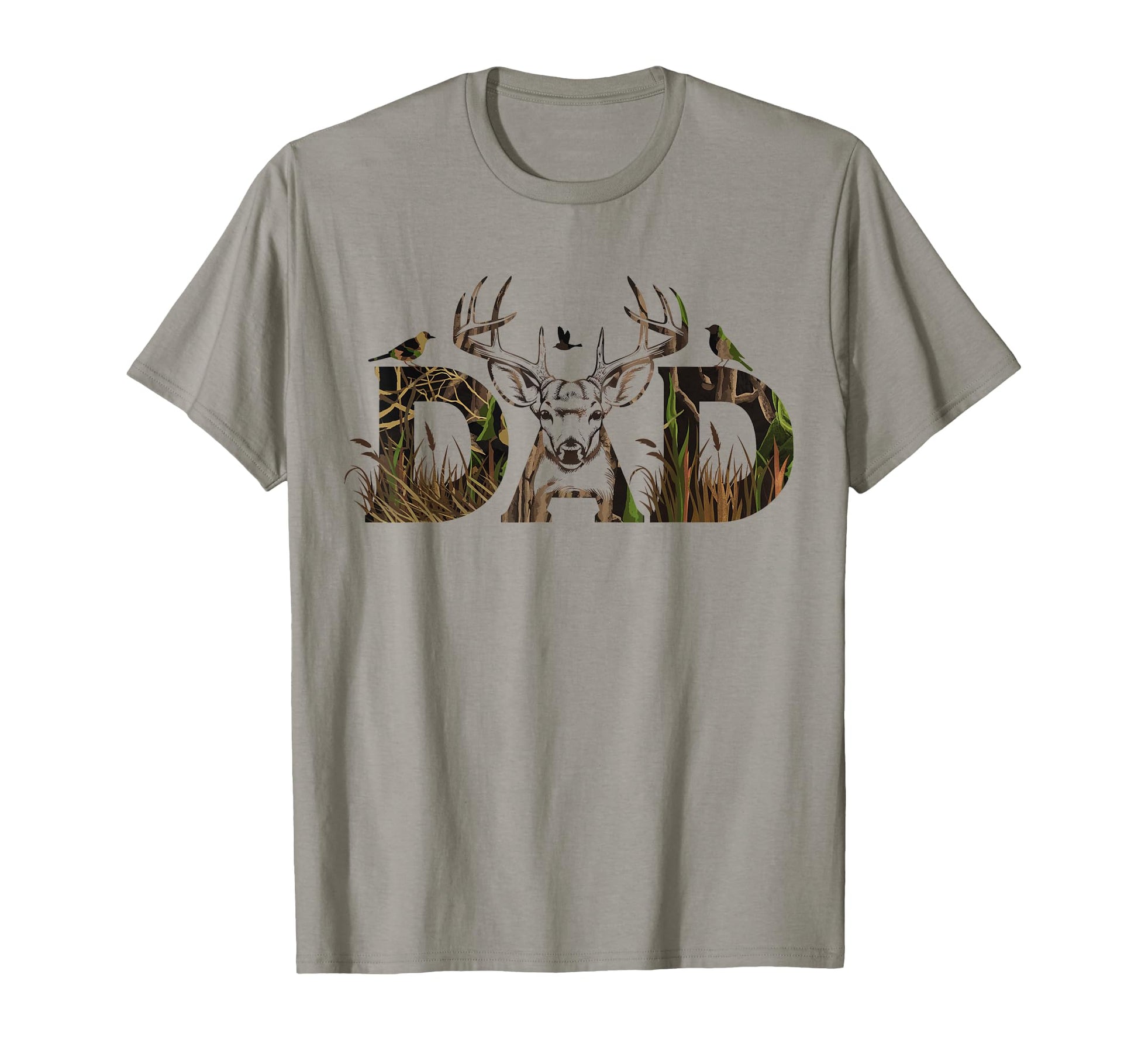 Camo Deer Hunting Dad Hunting Dad T-Shirt - Casual Everyday Wear for Adults - T-Shirt, Sweatshirt, Hoodie