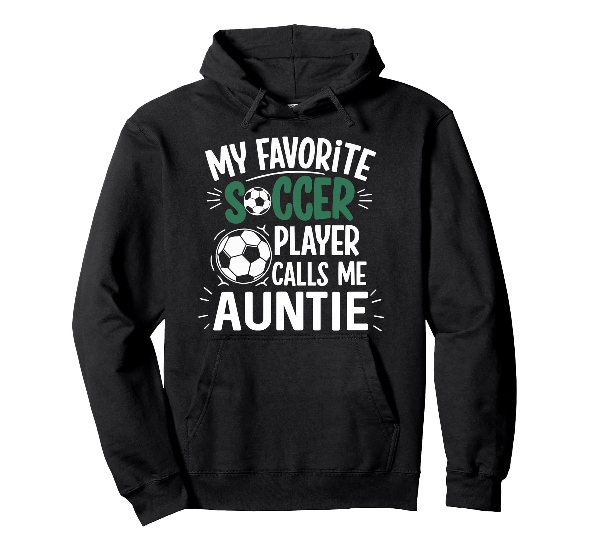 My Favorite Soccer Player Calls Hoodie - Casual Everyday Wear for Adults - T-Shirt, Sweatshirt, Hoodie