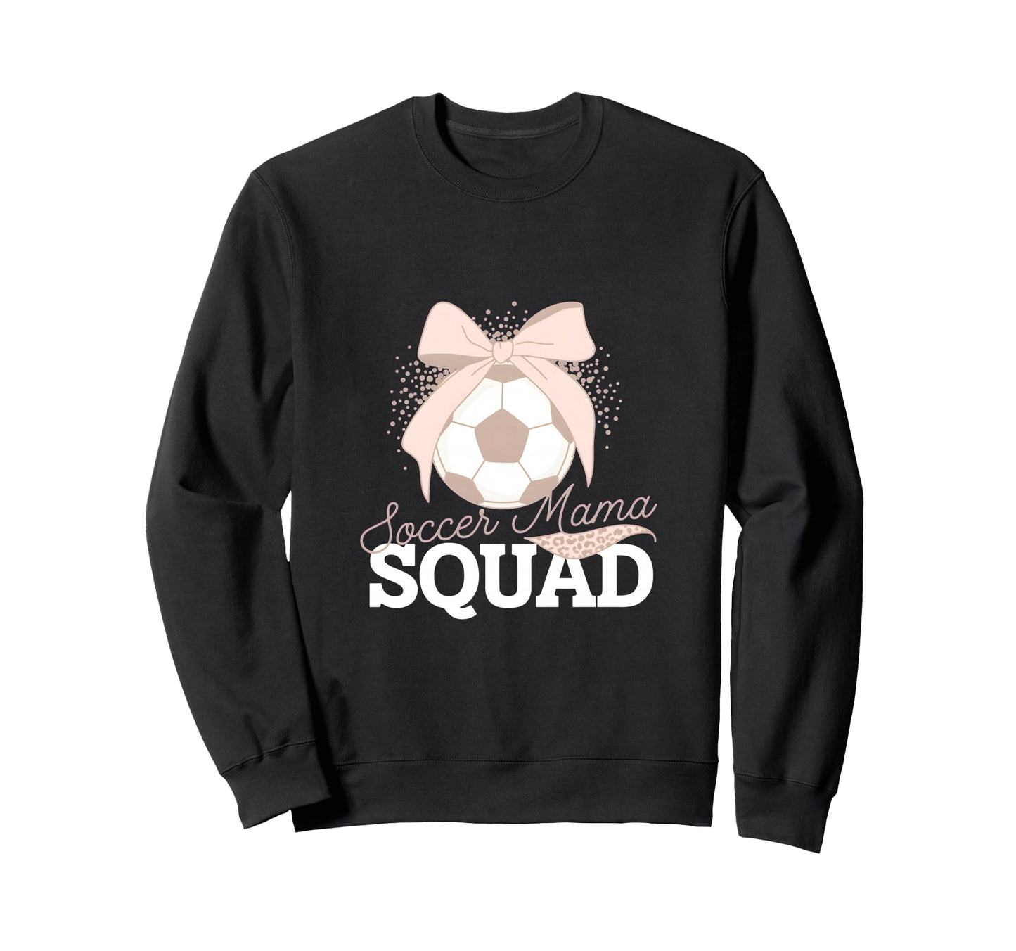 Soccer Mama Squad Coquette Sideline Sweatshirt - Unique Graphic Men Women - T-Shirt, Sweatshirt, Hoodie