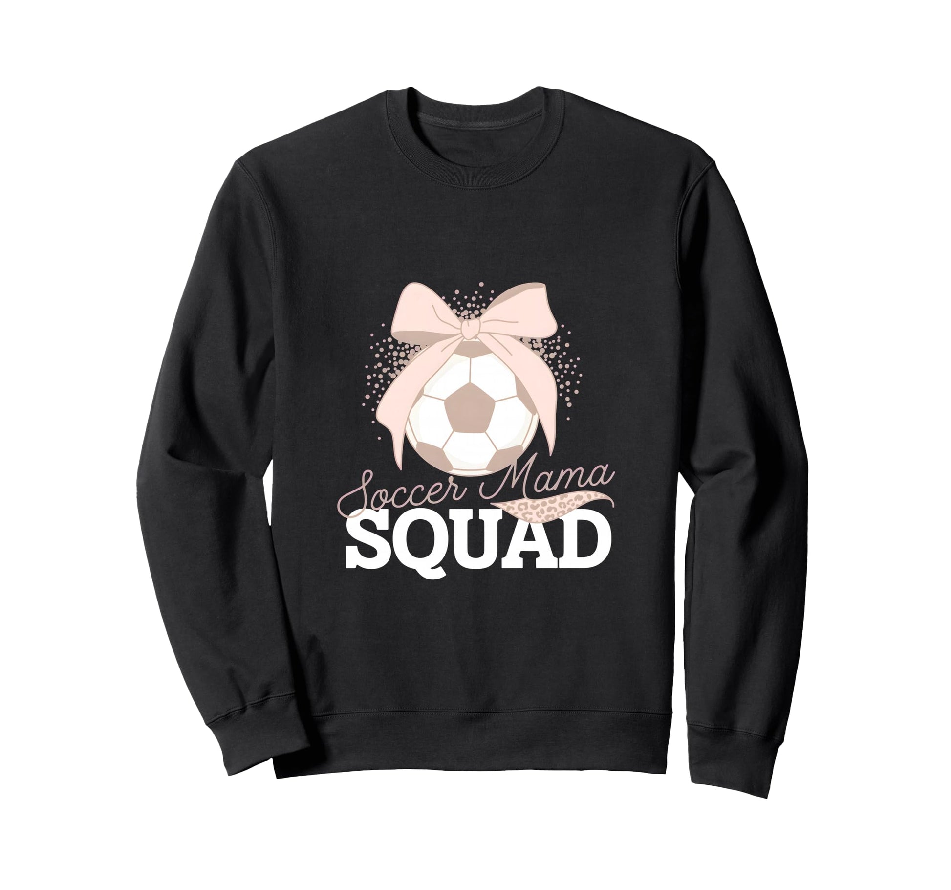 Soccer Mama Squad Coquette Sideline Sweatshirt - Unique Graphic Men Women - T-Shirt, Sweatshirt, Hoodie