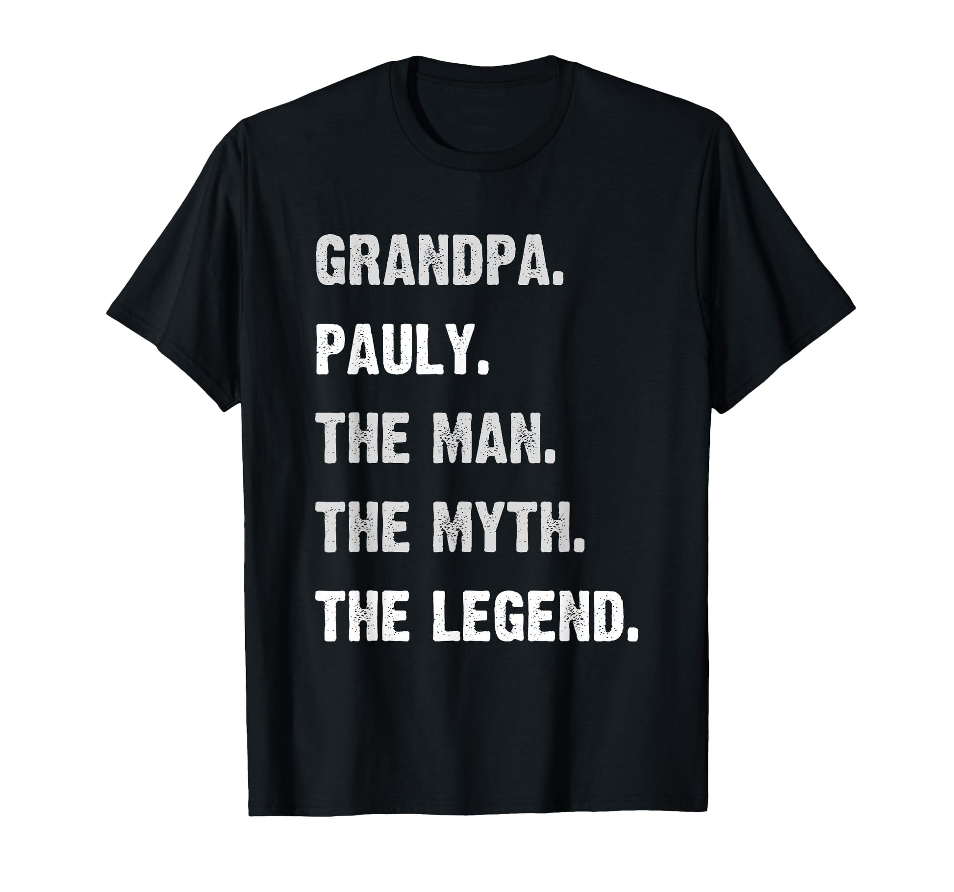 Personalized Grandpa Gifts Pauly T-Shirt - Custom Art Print for Adults - T-Shirt, Sweatshirt, Hoodie