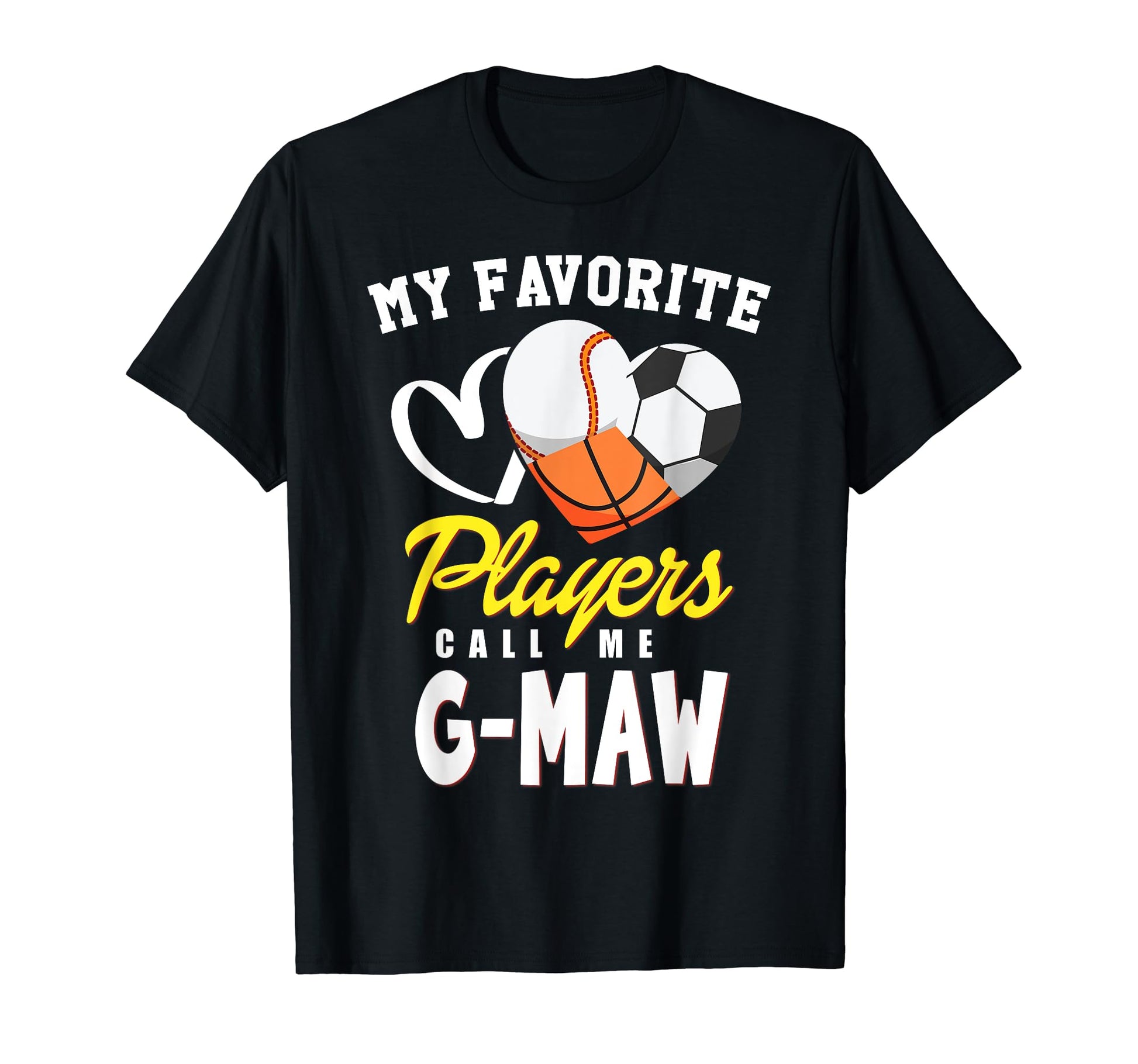 My Favorite Players Baseball Soccer T-Shirt - Custom Art Print Men Women - T-Shirt, Sweatshirt, Hoodie