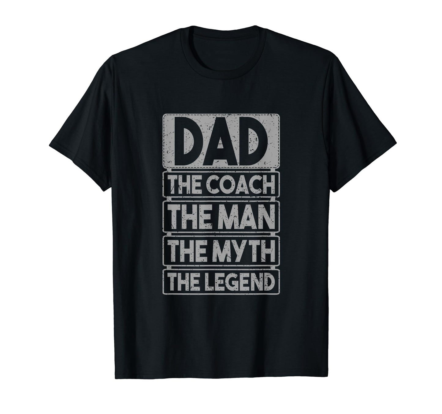 Dad Coach Legend Dad Father T-Shirt - Fun Novelty Design Unisex - T-Shirt, Sweatshirt, Hoodie