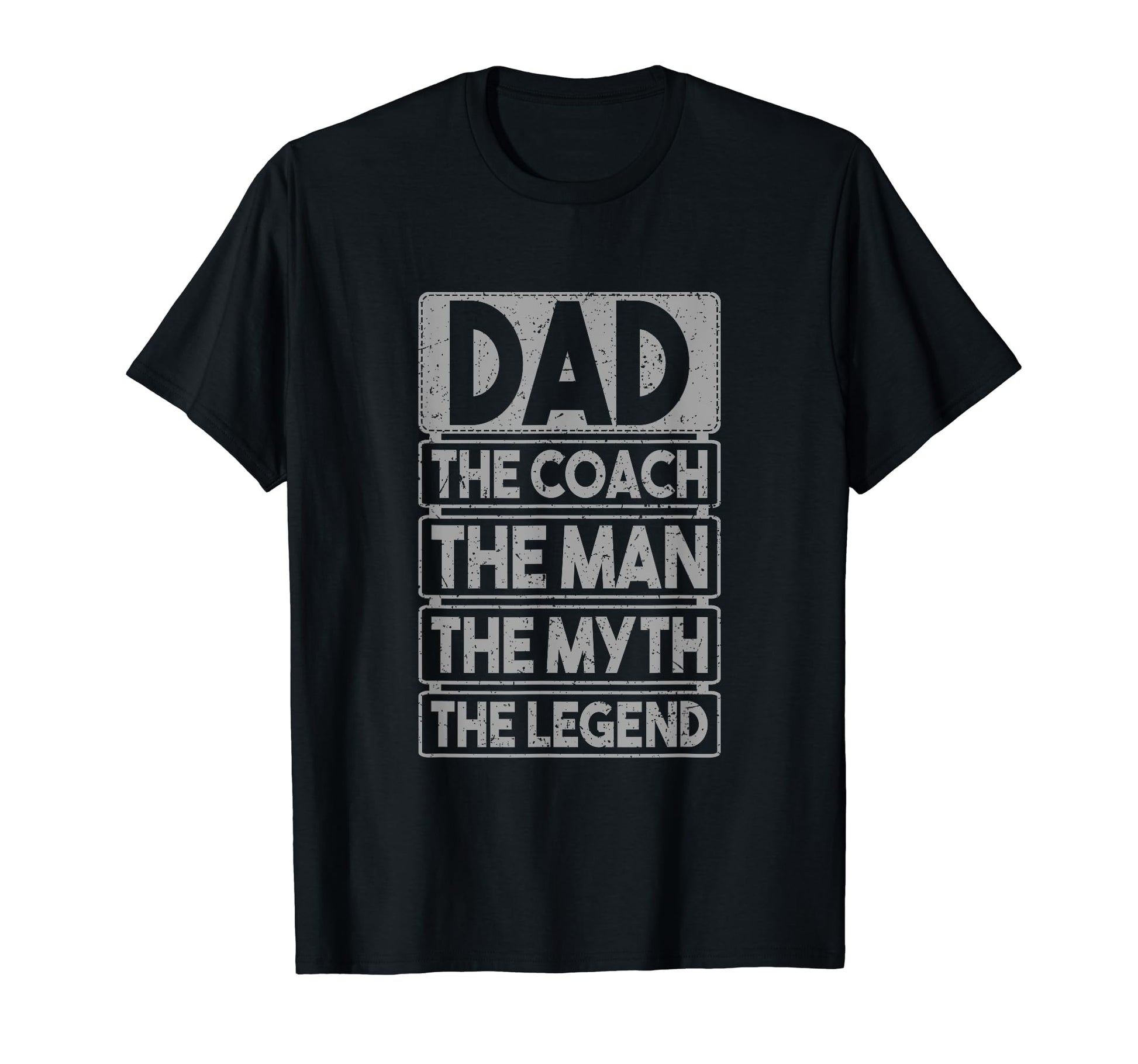 Dad Coach Legend Dad Father T-Shirt - Fun Novelty Design Unisex - T-Shirt, Sweatshirt, Hoodie