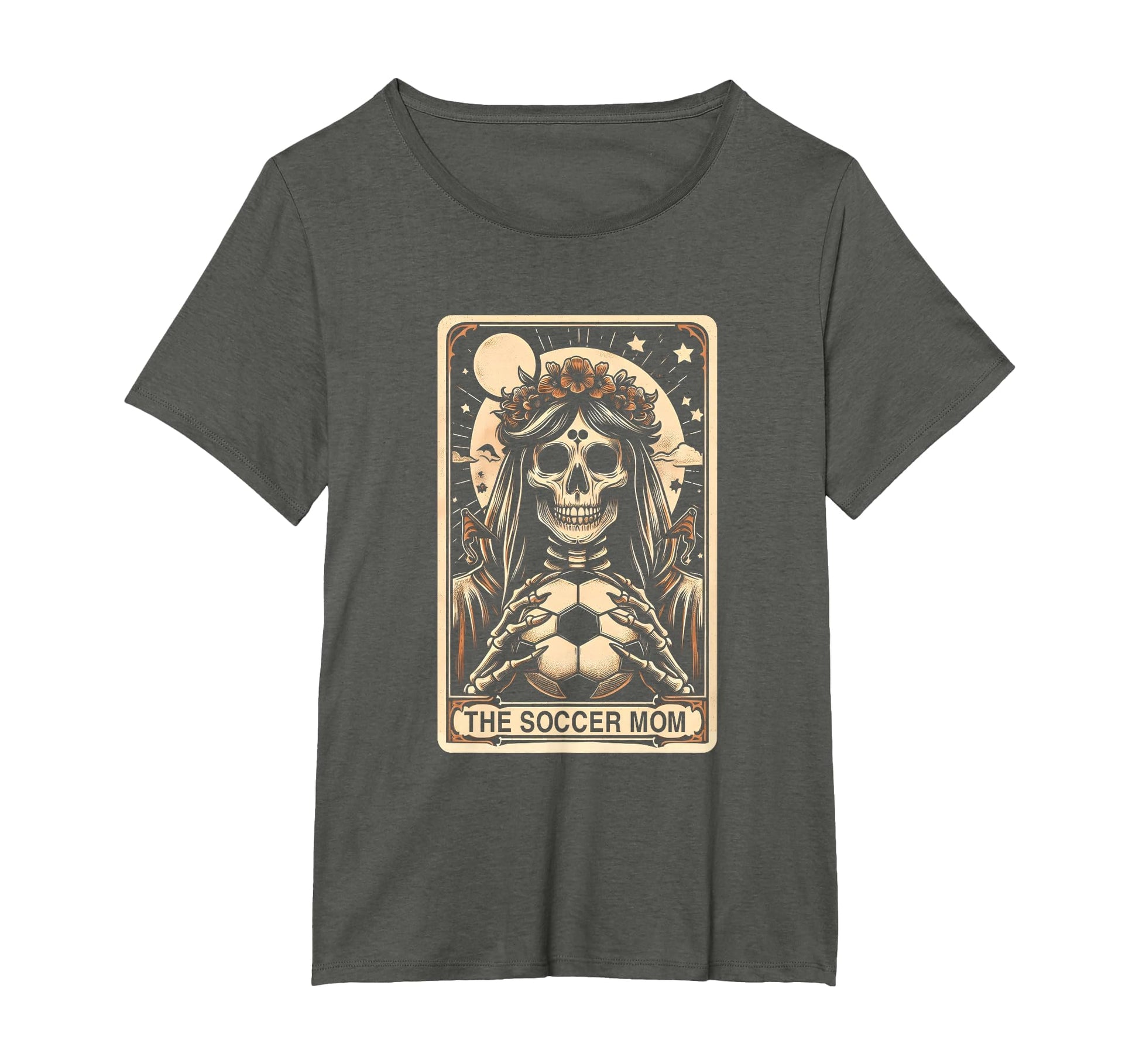 Soccer Mom Tarot Card Halloween T-Shirt - Fun Novelty Design Men Women - T-Shirt, Sweatshirt, Hoodie
