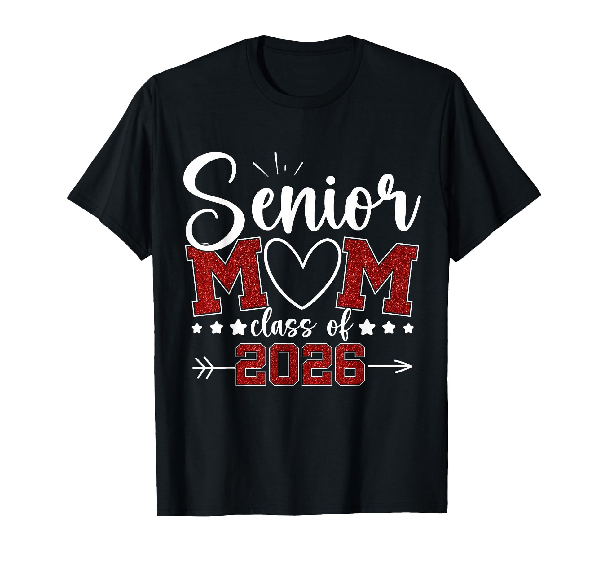 Senior Mom Class 2026 Proud Mom T-Shirt - Custom Art Print Men Women - T-Shirt, Sweatshirt, Hoodie