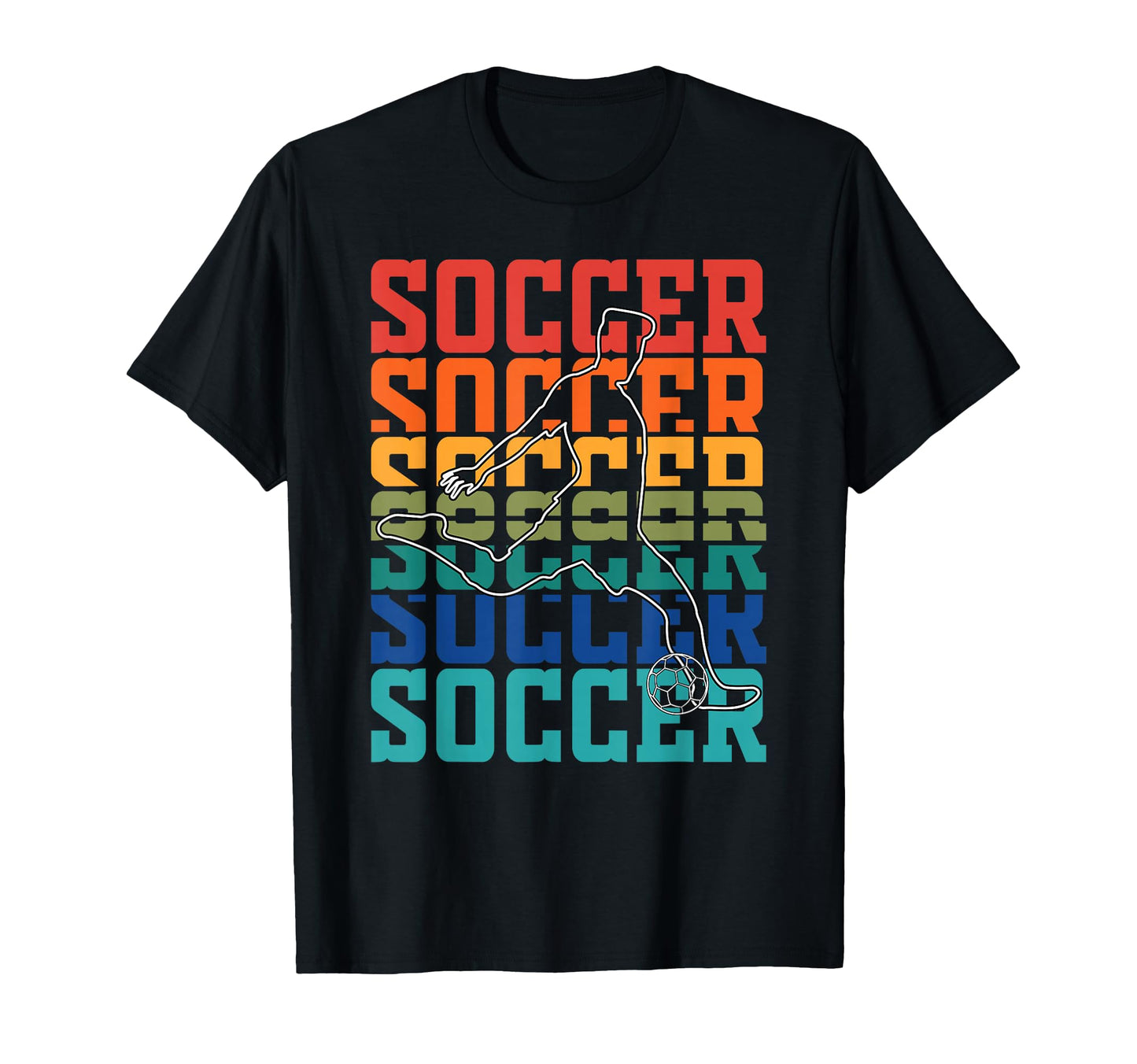 Soccer Soccer Players Gift T-Shirt - Minimalist Print Men Women - T-Shirt, Sweatshirt, Hoodie