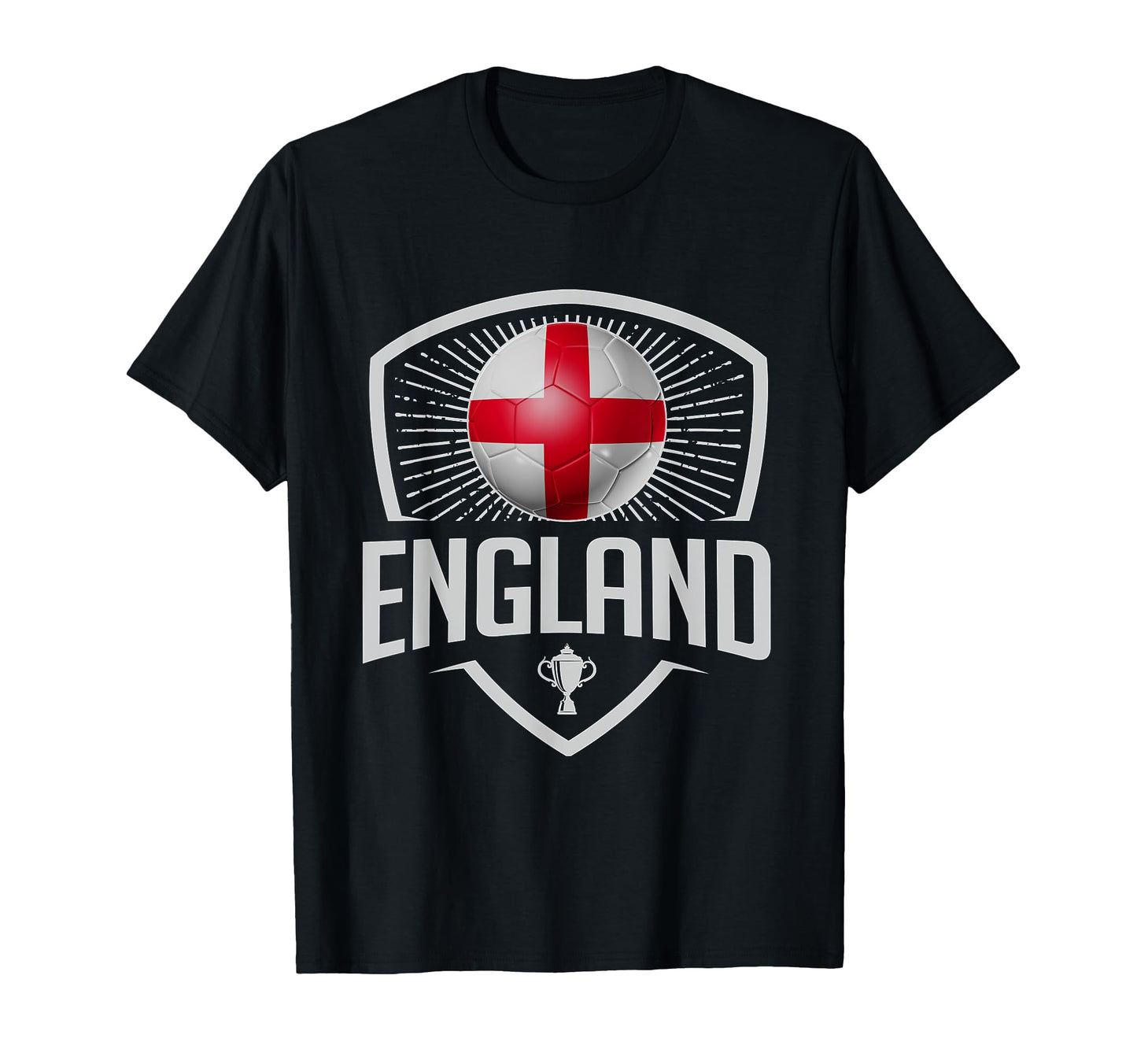 England Soccer Support Team T-Shirt - Fun Novelty Design Men Women - T-Shirt, Sweatshirt, Hoodie
