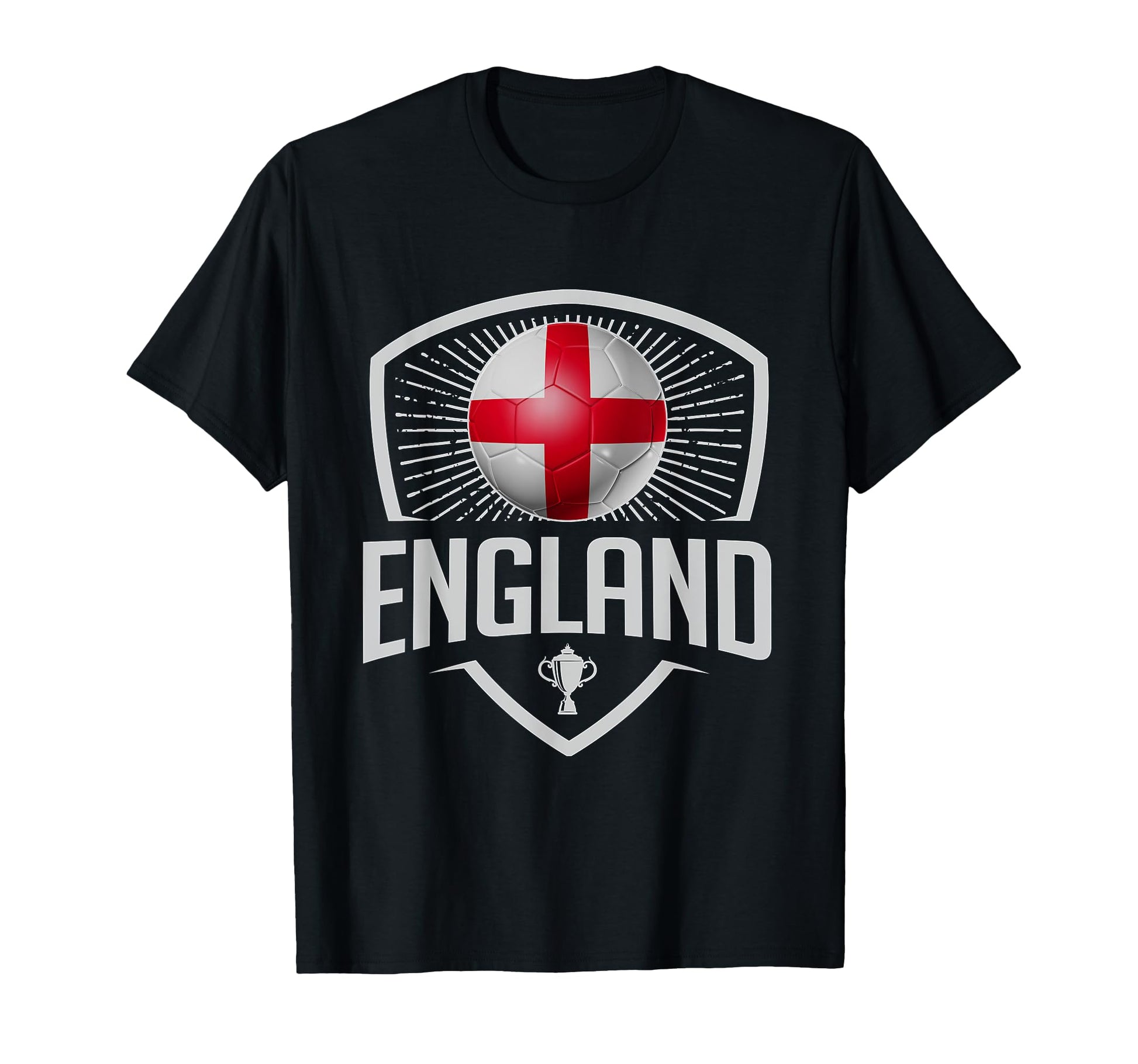 England Soccer Support Team T-Shirt - Fun Novelty Design Men Women - T-Shirt, Sweatshirt, Hoodie