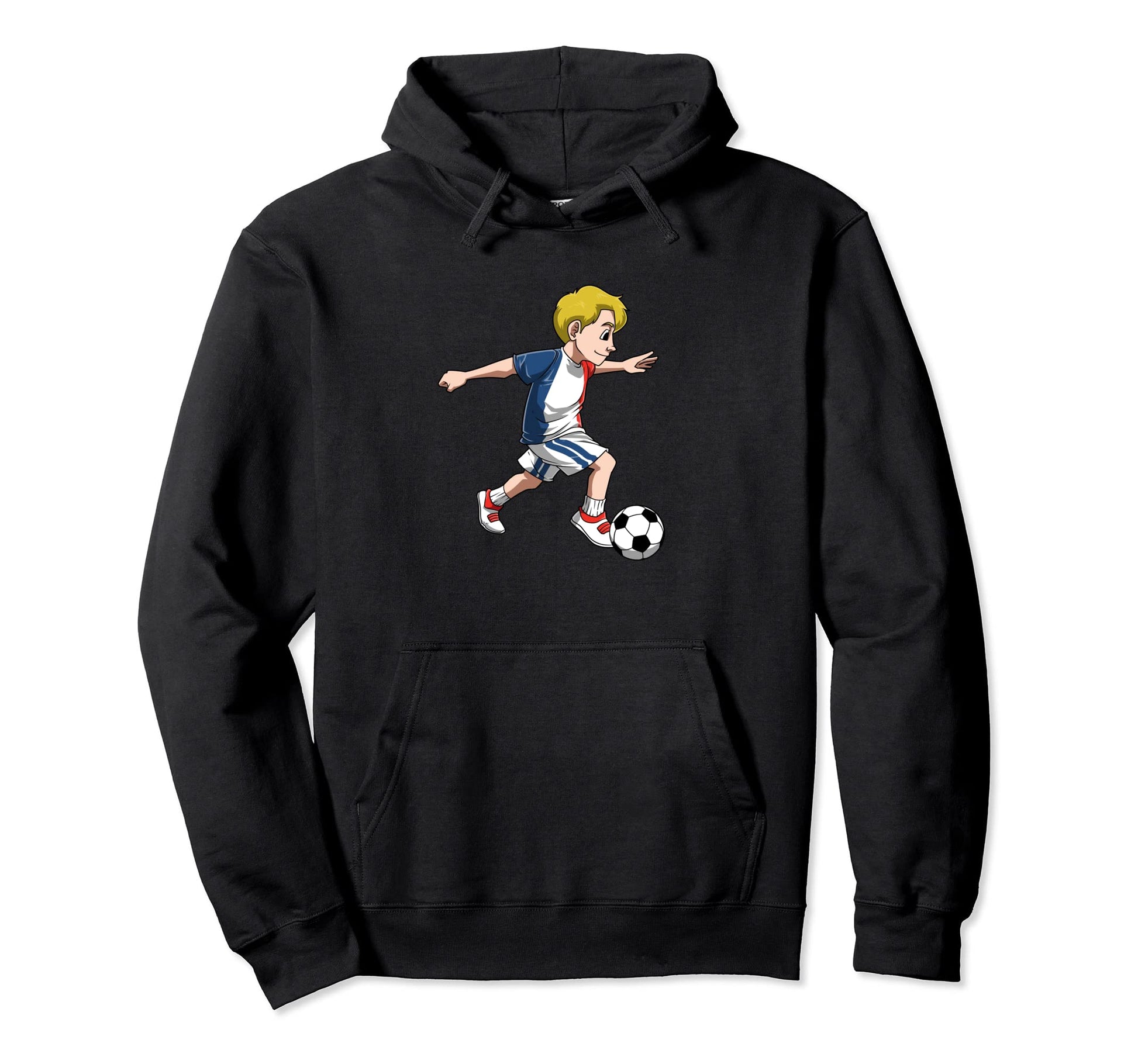 Soccer Soccer France Hoodie - Trendy Graphic for Adults - T-Shirt, Sweatshirt, Hoodie