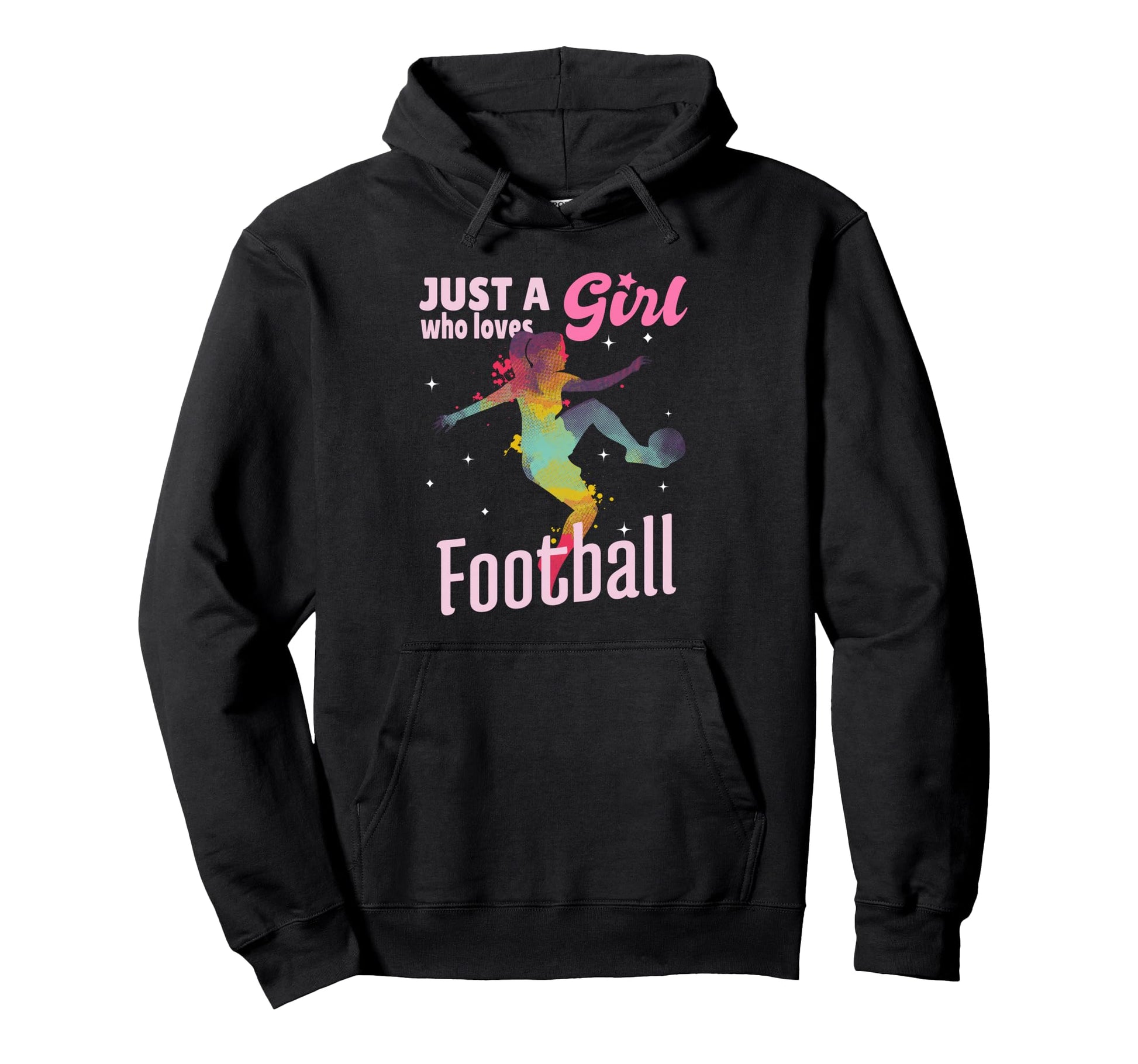 Just Who Loves Football Player Soccer Gift Hoodie - Minimalist Print Unisex - T-Shirt, Sweatshirt, Hoodie