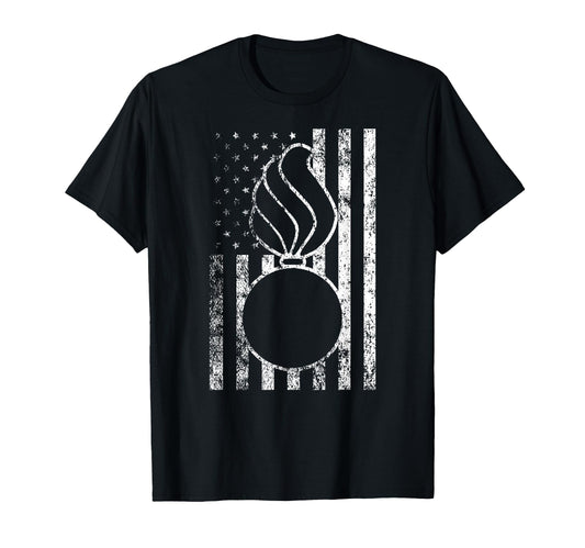 Air Force Ammo Pisspot American Flag T-Shirt - Casual Everyday Wear Unisex - T-Shirt, Sweatshirt, Hoodie