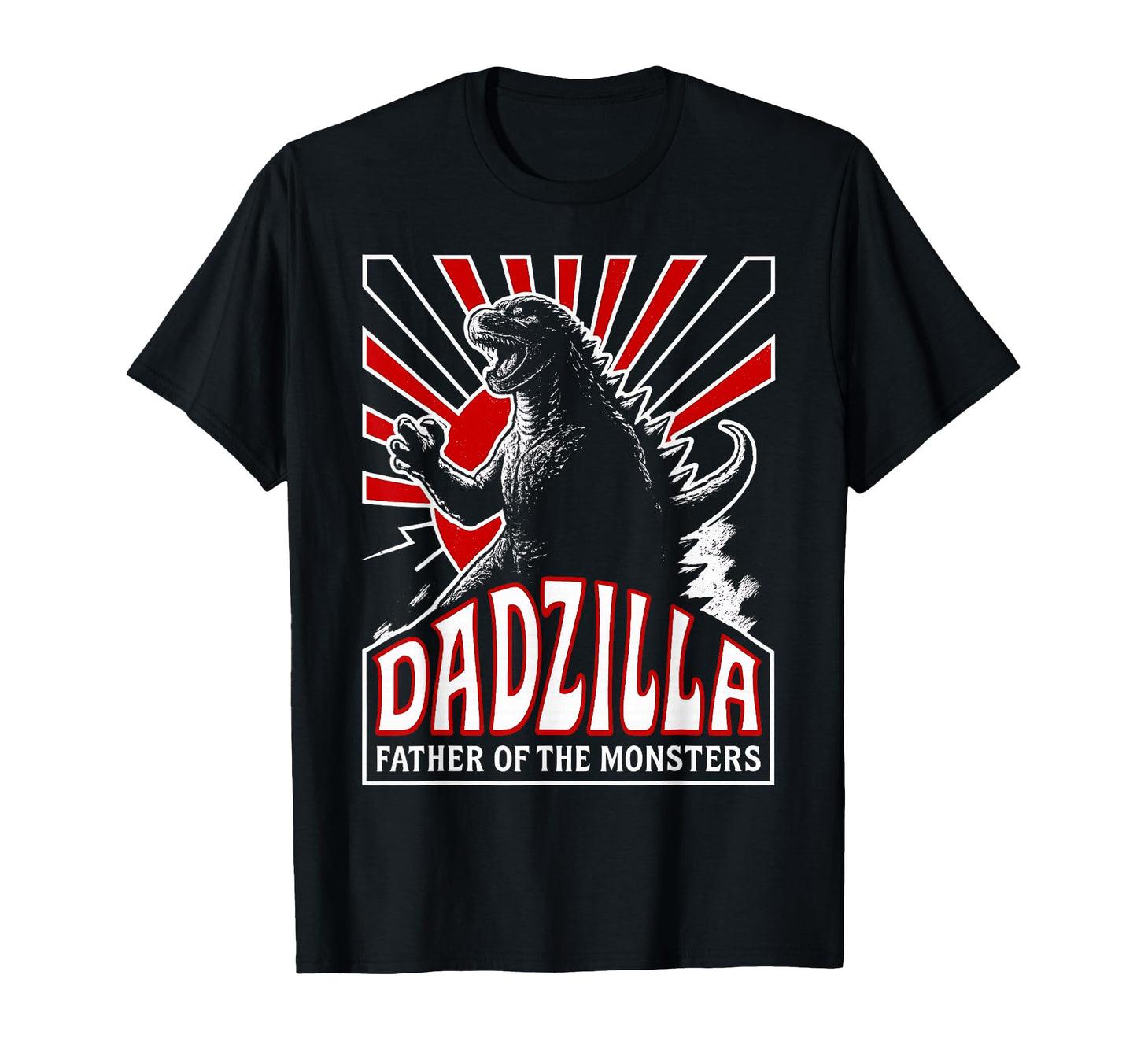Dadzilla Father Monsters Mens T-Shirt - Fun Novelty Design Men Women - T-Shirt, Sweatshirt, Hoodie