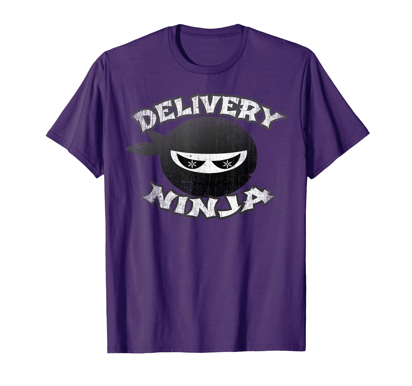 Food Delivery Ninja Pizza Mailman T-Shirt - Aesthetic Graphic for Adults - T-Shirt, Sweatshirt, Hoodie
