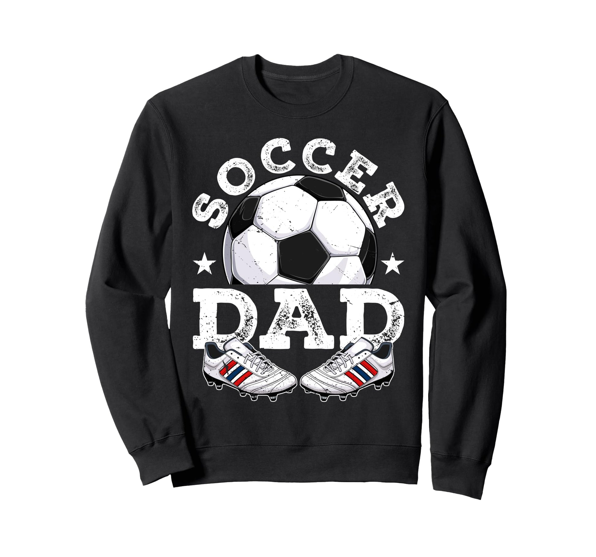 Soccer Dad Daddy Father Happy Sweatshirt - Aesthetic Graphic for Adults - T-Shirt, Sweatshirt, Hoodie