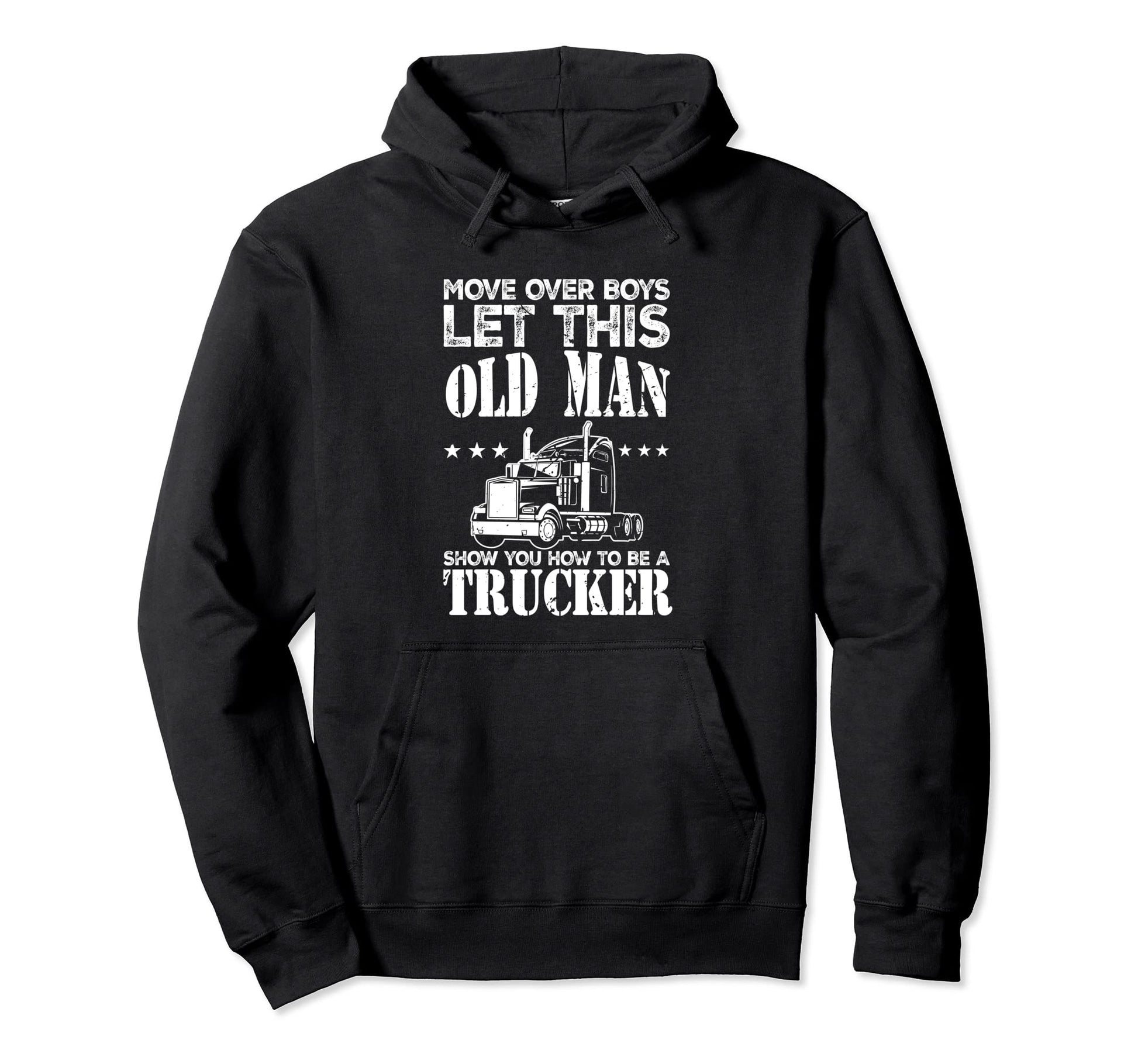Truck Driver Trucker Freighter Hoodie - Aesthetic Graphic for Adults - T-Shirt, Sweatshirt, Hoodie