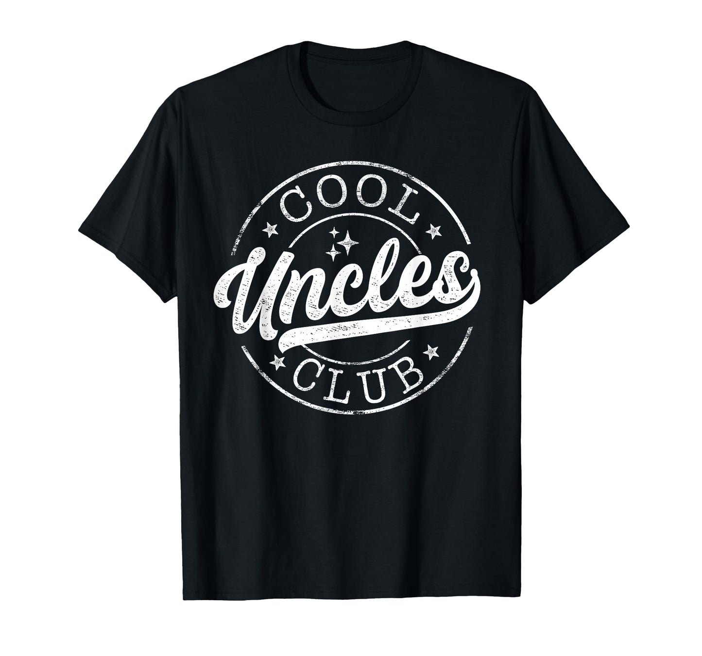 Uncles Club Emblem Fathers Day Best T-Shirt - Minimalist Print for Adults - T-Shirt, Sweatshirt, Hoodie