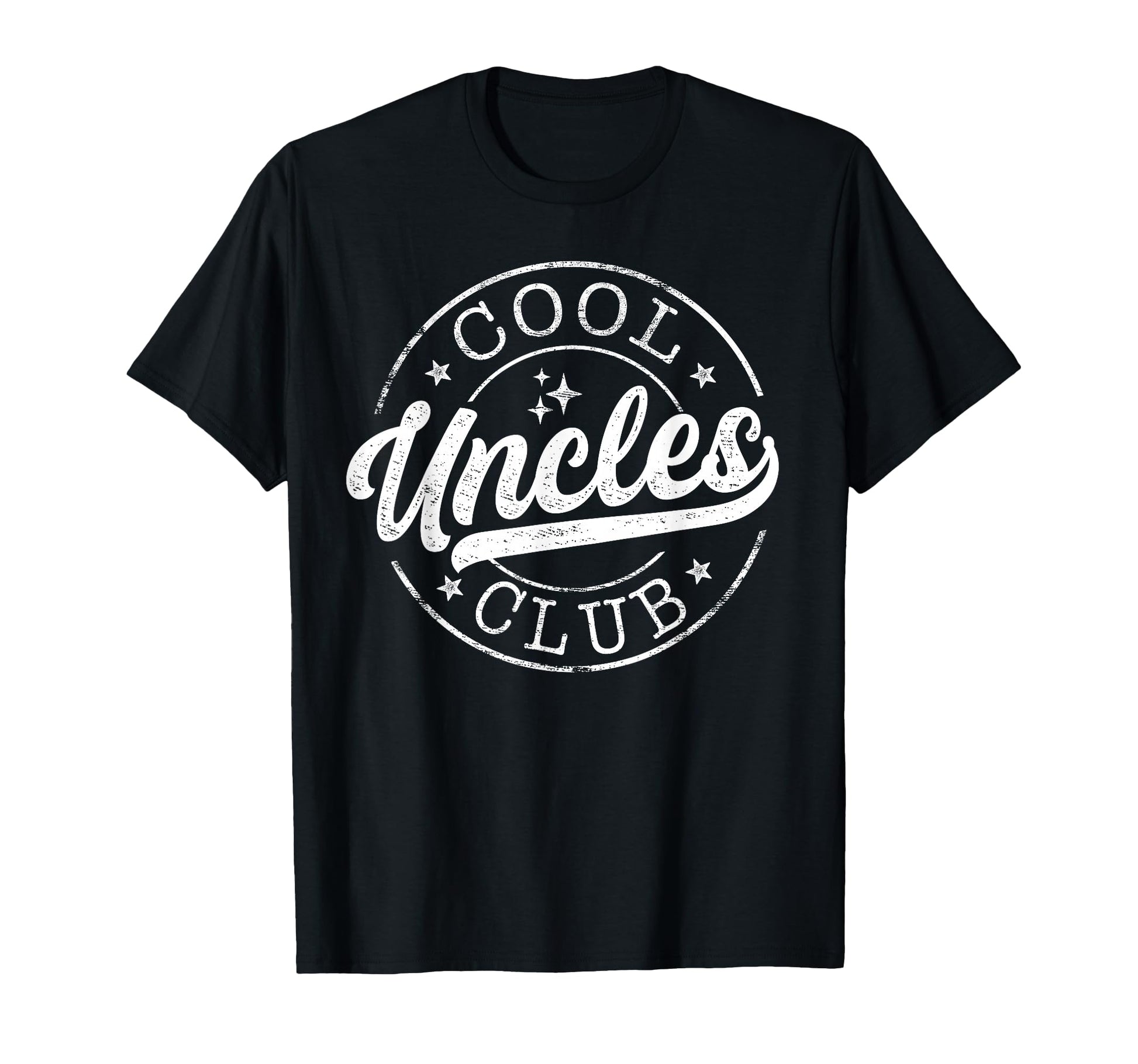 Uncles Club Emblem Fathers Day Best T-Shirt - Minimalist Print for Adults - T-Shirt, Sweatshirt, Hoodie