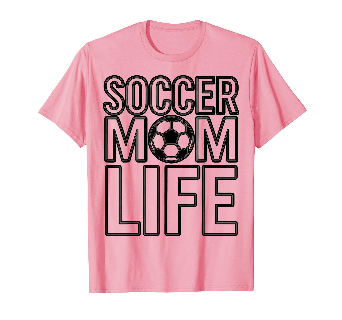 Soccer Mom Life Proud Sports Moms T-Shirt - Minimalist Print Unisex - T-Shirt, Sweatshirt, Hoodie