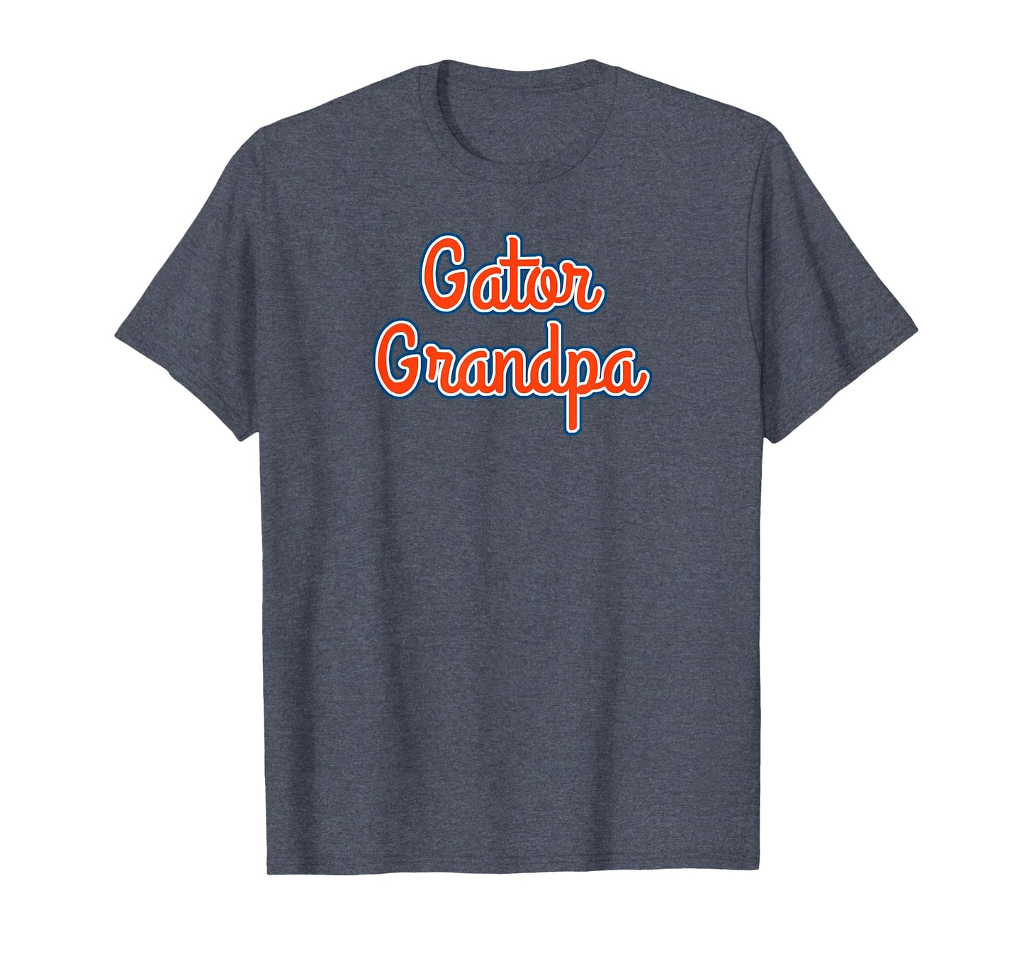 Cursive Gator Grandpa T-Shirt - Novelty Apparel for Adults - T-Shirt, Sweatshirt, Hoodie